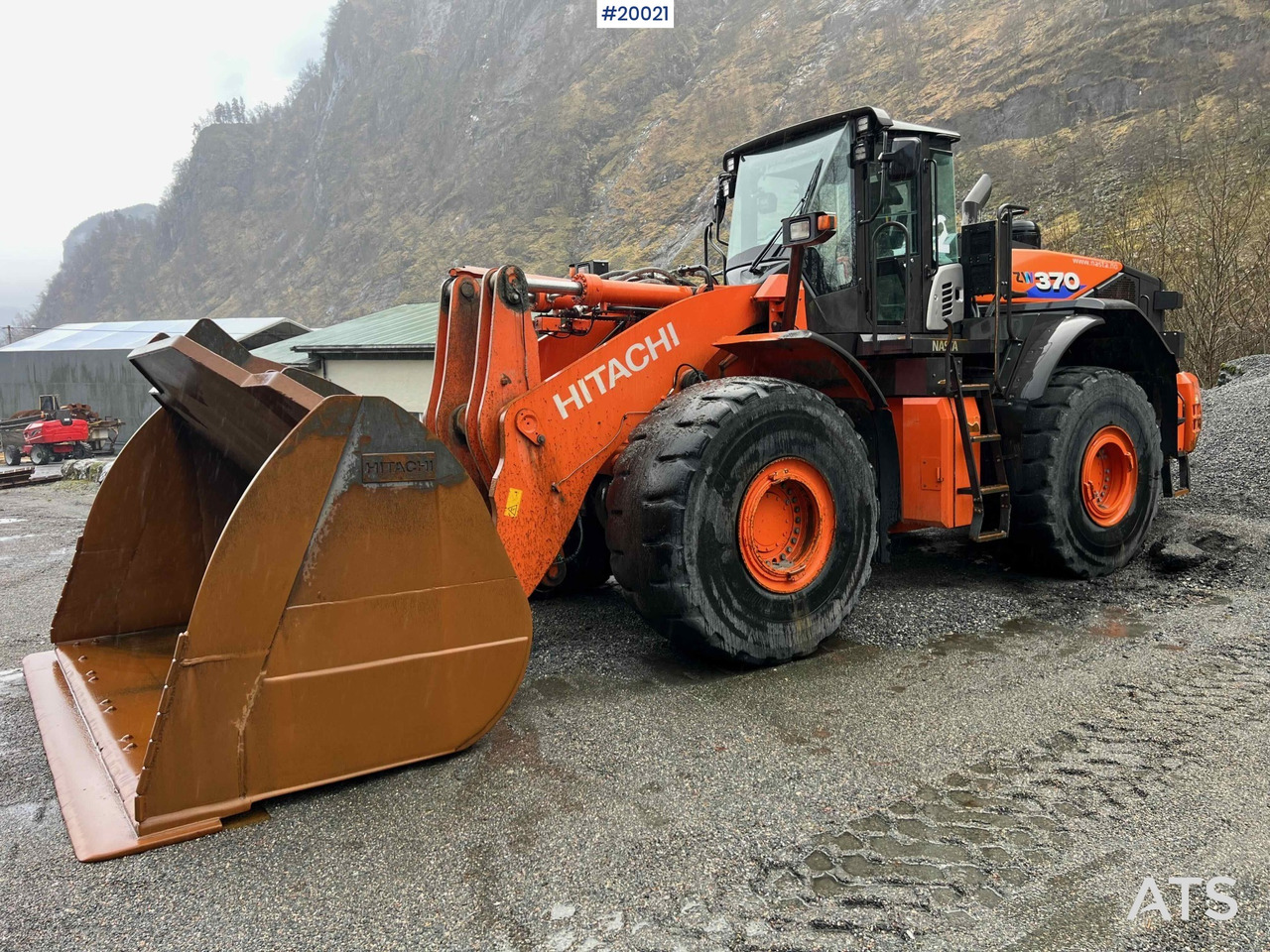 Hitachi zw370-6 Hjullaster m/ vekt, skriver og skuffe - Kolesni nakladalec: slika 3 Hitachi zw370-6 Hjullaster m/ vekt, skriver og skuffe - Kolesni nakladalec: slika 3