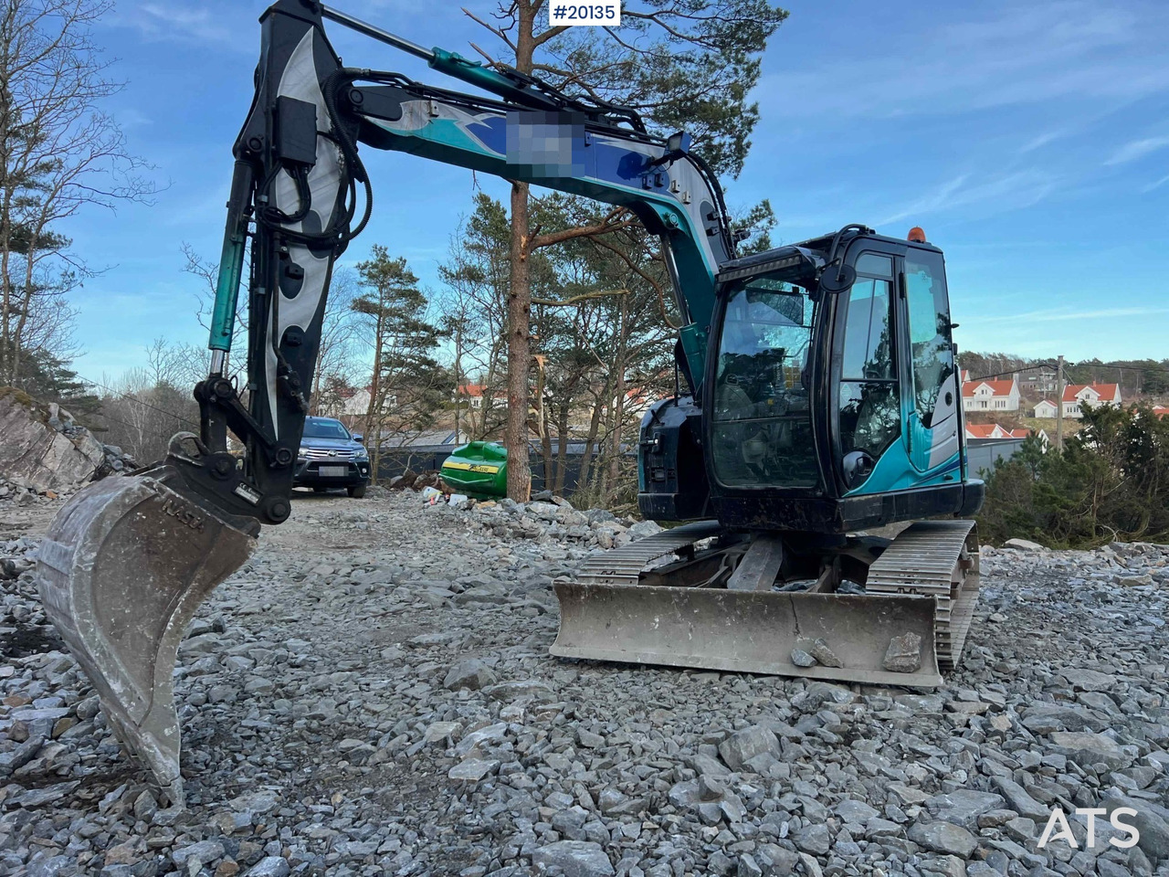 Hitachi zx85us-6 gravemaskin m/ graveskuffe, hydraulisk pusseskuffe, klype - Bager: slika 3 Hitachi zx85us-6 gravemaskin m/ graveskuffe, hydraulisk pusseskuffe, klype - Bager: slika 3