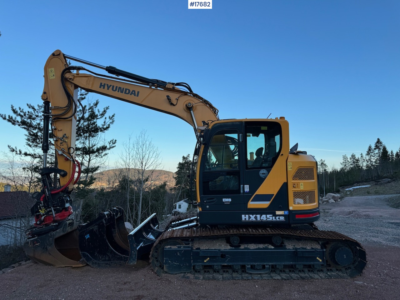 Hyundai HX145 LCR - Bager: slika 1 Hyundai HX145 LCR - Bager: slika 1