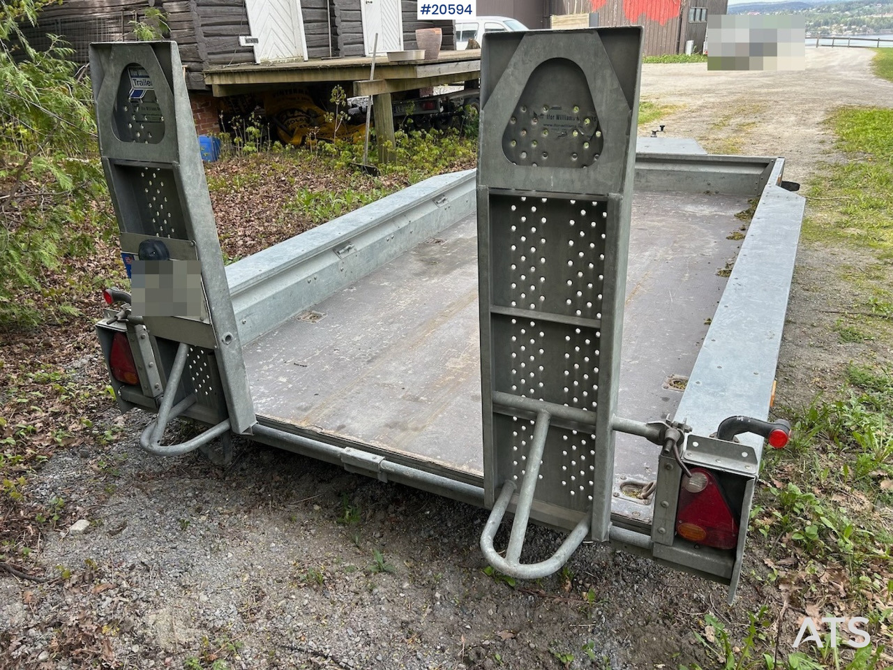 Ifor Williams Maskinhenger - Nizko noseča prikolica: slika 1 Ifor Williams Maskinhenger - Nizko noseča prikolica: slika 1