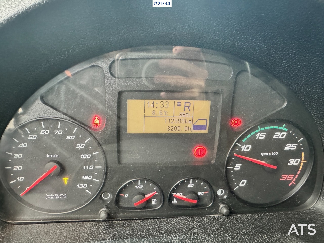 Tovornjak zabojnik Iveco 75E-210: slika 35