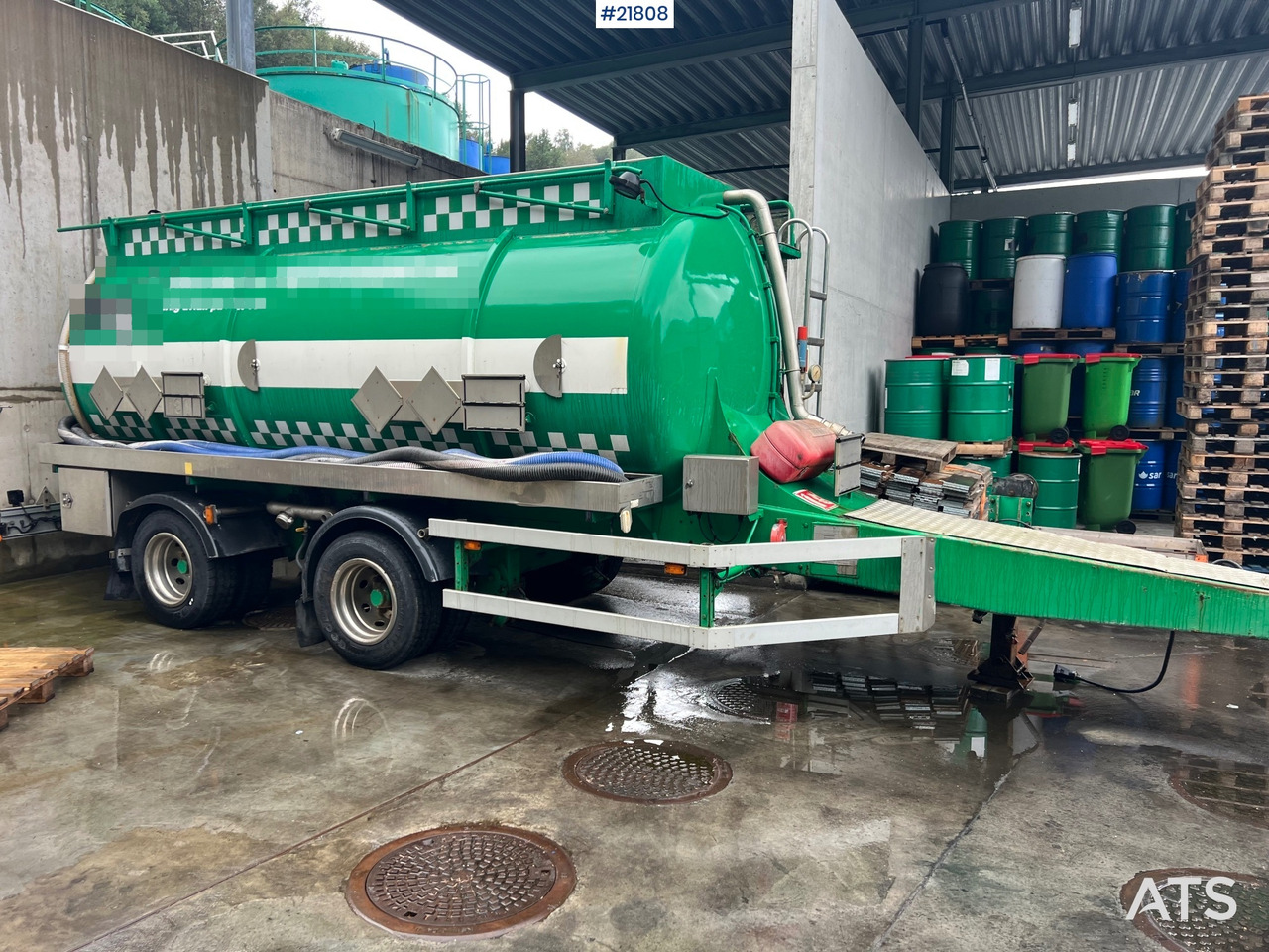 Jyki 2002 jyki ts2-15cr 2 akslet tankhenger rep.objekt - Prikolica cisterna: slika 1 Jyki 2002 jyki ts2-15cr 2 akslet tankhenger rep.objekt - Prikolica cisterna: slika 1