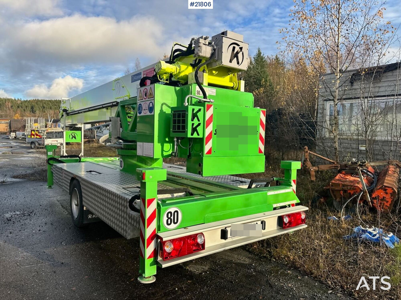 Klaas K21-30 Byggekran. 340 timer! - Samopostavljivi žerjav: slika 5 Klaas K21-30 Byggekran. 340 timer! - Samopostavljivi žerjav: slika 5