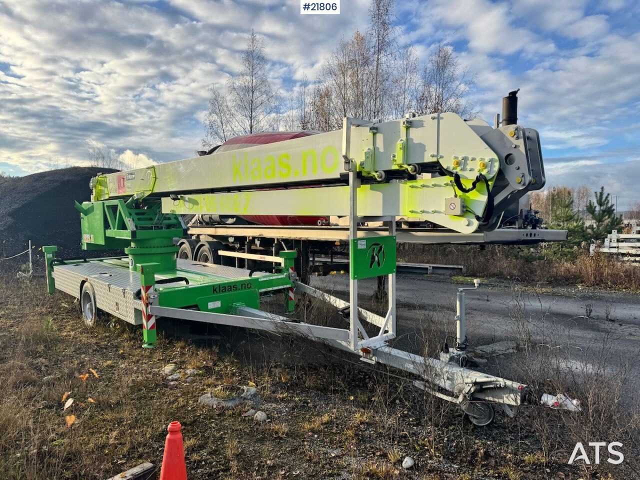 Klaas K21-30 Byggekran. 340 timer! - Samopostavljivi žerjav: slika 1 Klaas K21-30 Byggekran. 340 timer! - Samopostavljivi žerjav: slika 1