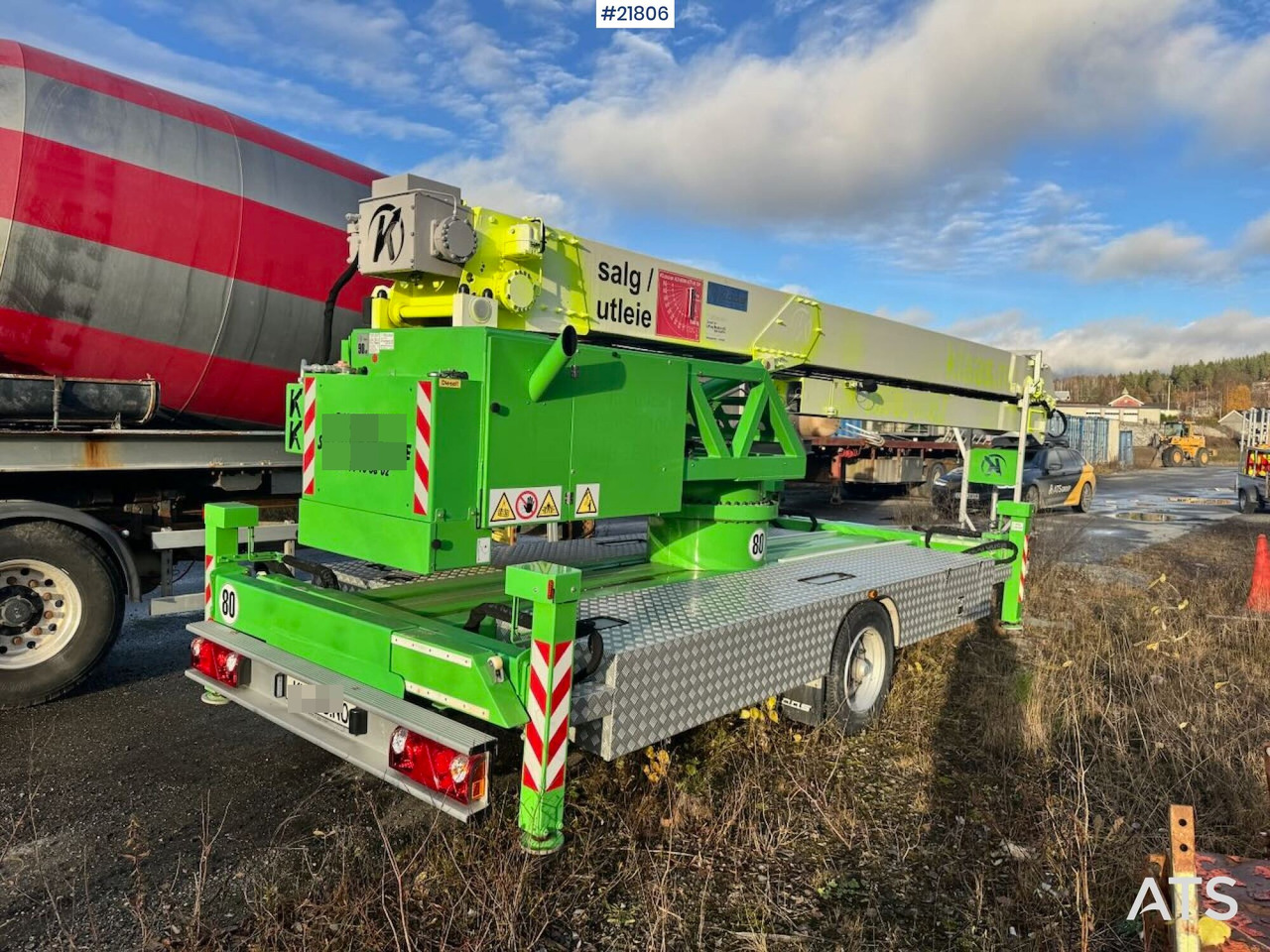 Klaas K21-30 Byggekran. 340 timer! - Samopostavljivi žerjav: slika 3 Klaas K21-30 Byggekran. 340 timer! - Samopostavljivi žerjav: slika 3