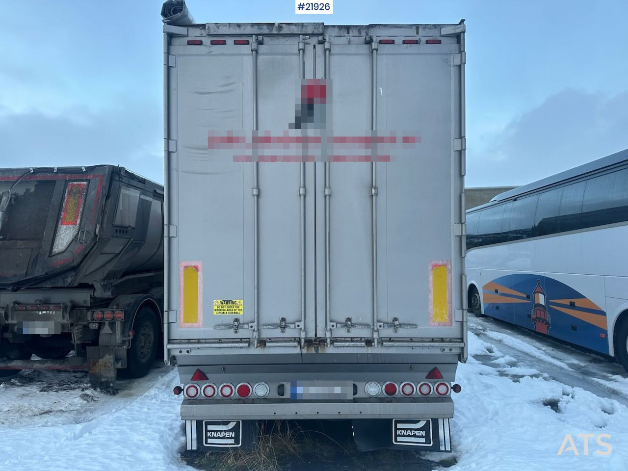 Knapen Kcw Walking floor 33 pallers - Tovorna pohodna polprikolica: slika 5 Knapen Kcw Walking floor 33 pallers - Tovorna pohodna polprikolica: slika 5