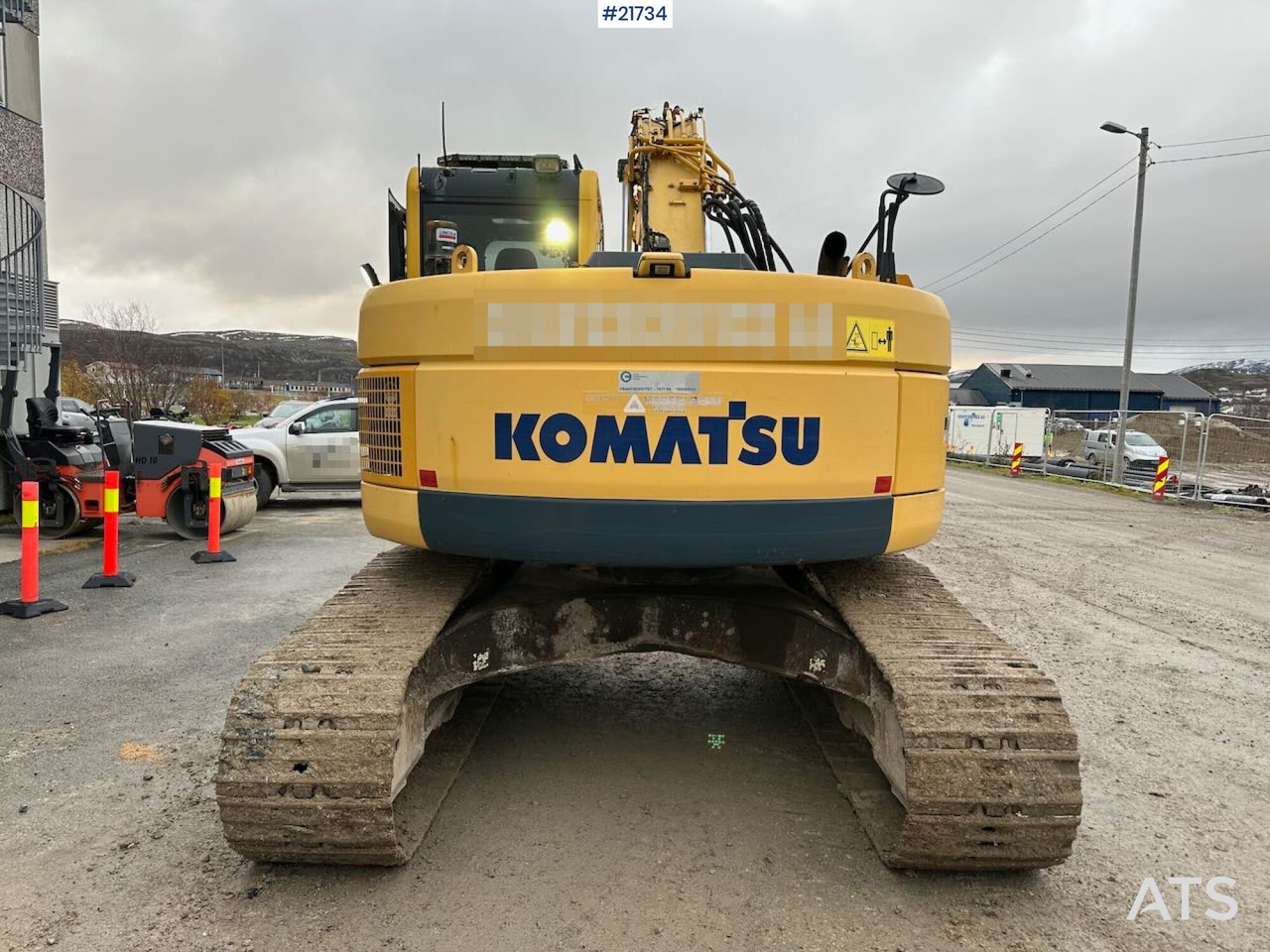 Komatsu PC228USLC-8 gravemaskin m/ 3 skuffer og rototilt. SE VIDEO - Bager goseničar: slika 5 Komatsu PC228USLC-8 gravemaskin m/ 3 skuffer og rototilt. SE VIDEO - Bager goseničar: slika 5