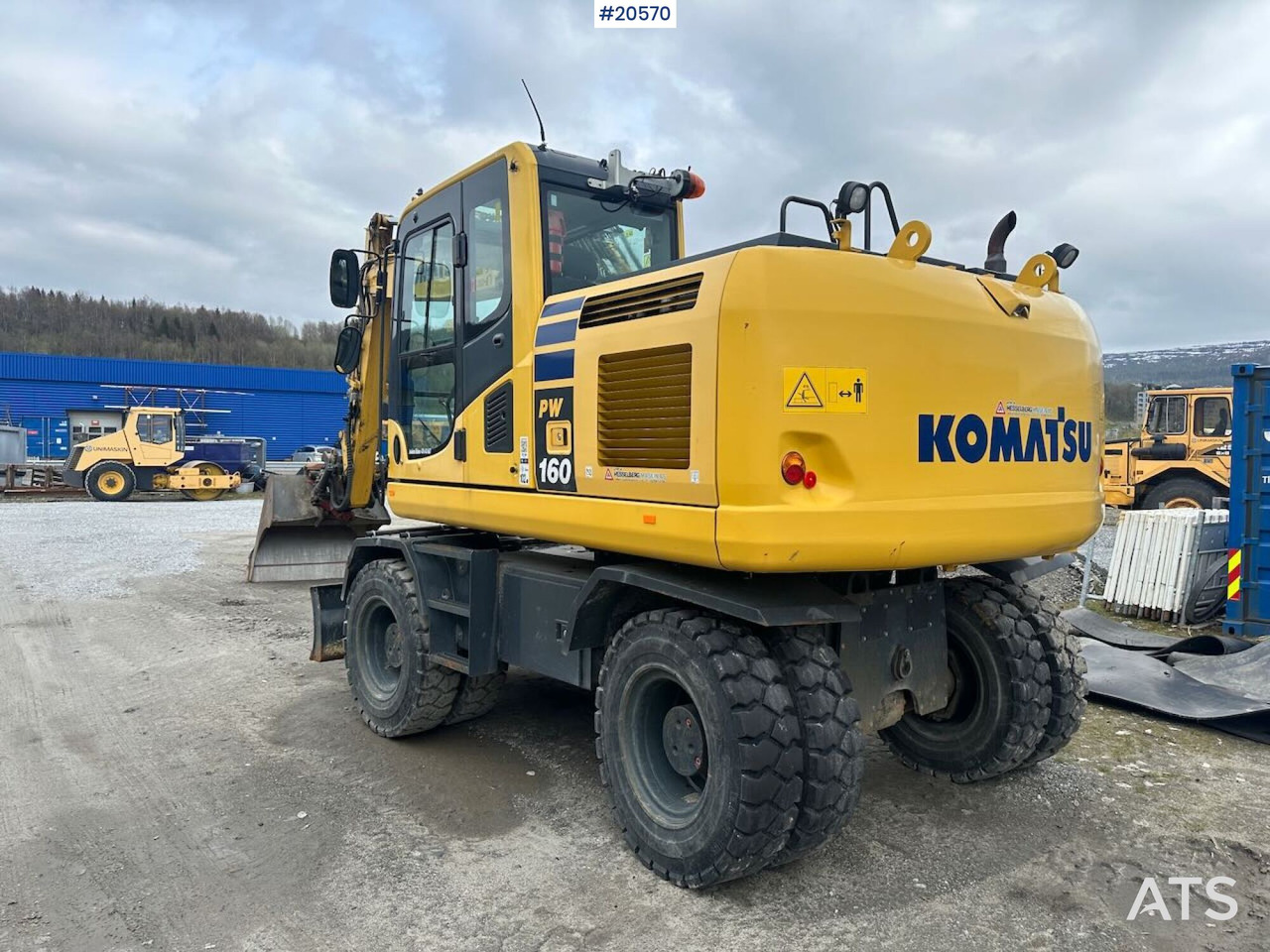 Komatsu PW160-10 - Bager: slika 3 Komatsu PW160-10 - Bager: slika 3