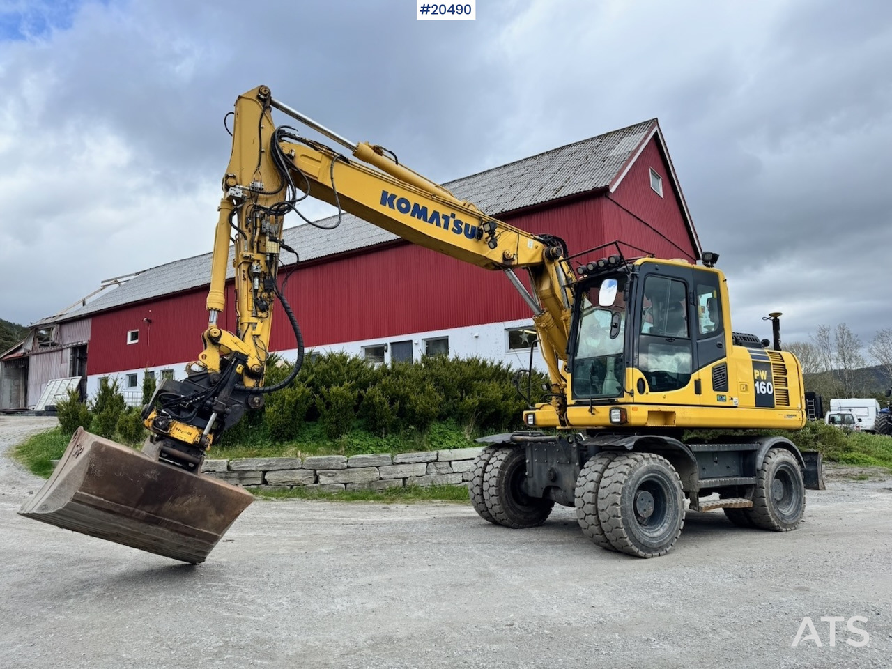 Komatsu PW160-8 - Kolesni nakladalec: slika 2 Komatsu PW160-8 - Kolesni nakladalec: slika 2