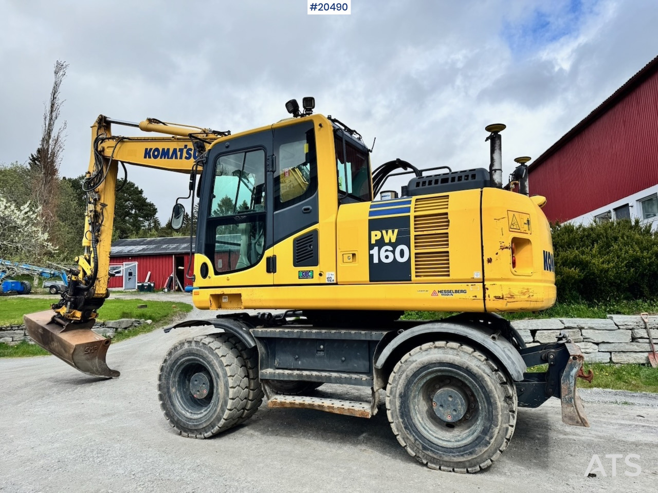 Komatsu PW160-8 - Kolesni nakladalec: slika 3 Komatsu PW160-8 - Kolesni nakladalec: slika 3
