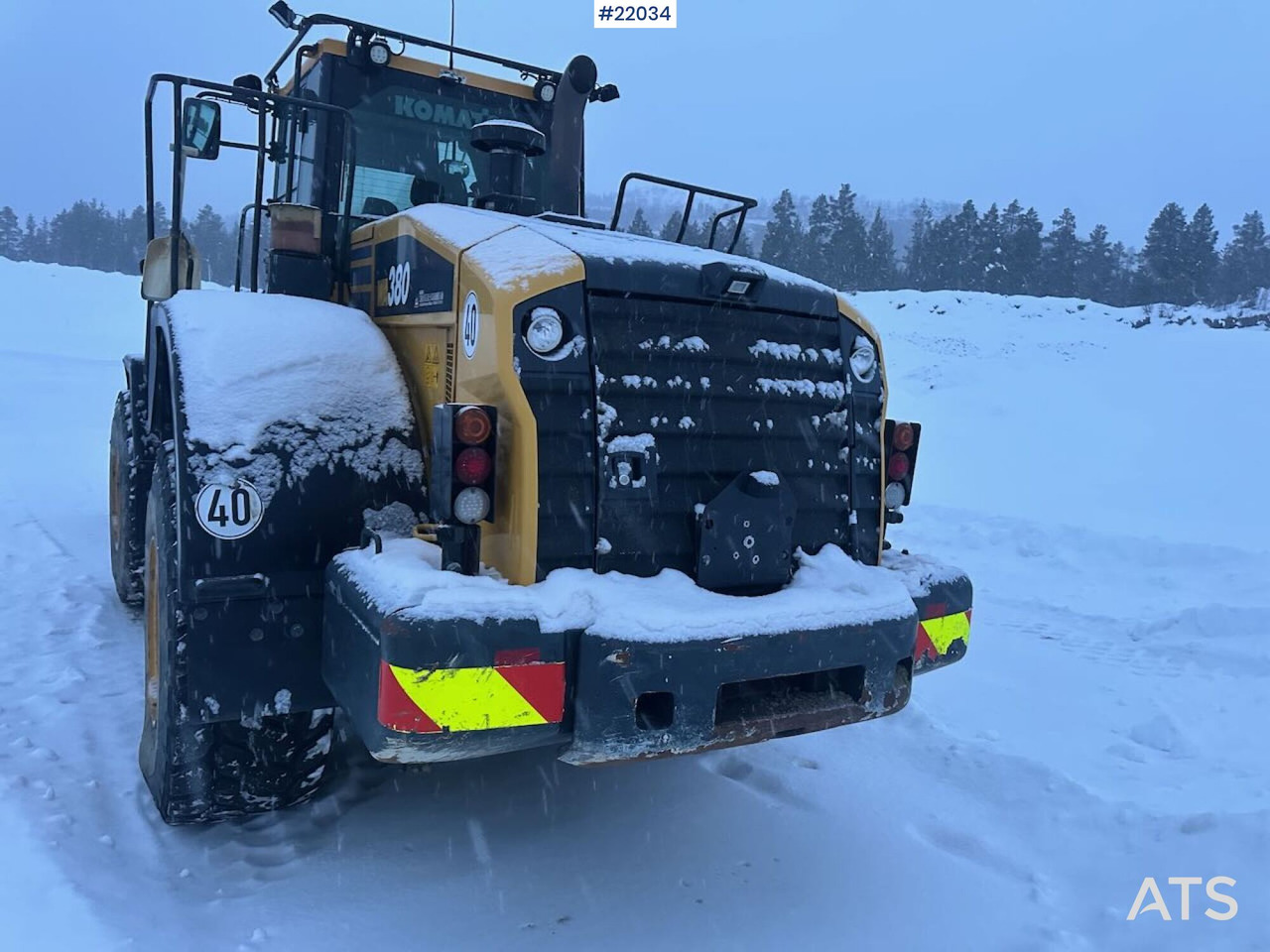 Komatsu WA380-7 hjullaster m/ skuffe, vekt, sommer- og vinterdekk. SE VIDEO - Kolesni nakladalec: slika 4 Komatsu WA380-7 hjullaster m/ skuffe, vekt, sommer- og vinterdekk. SE VIDEO - Kolesni nakladalec: slika 4