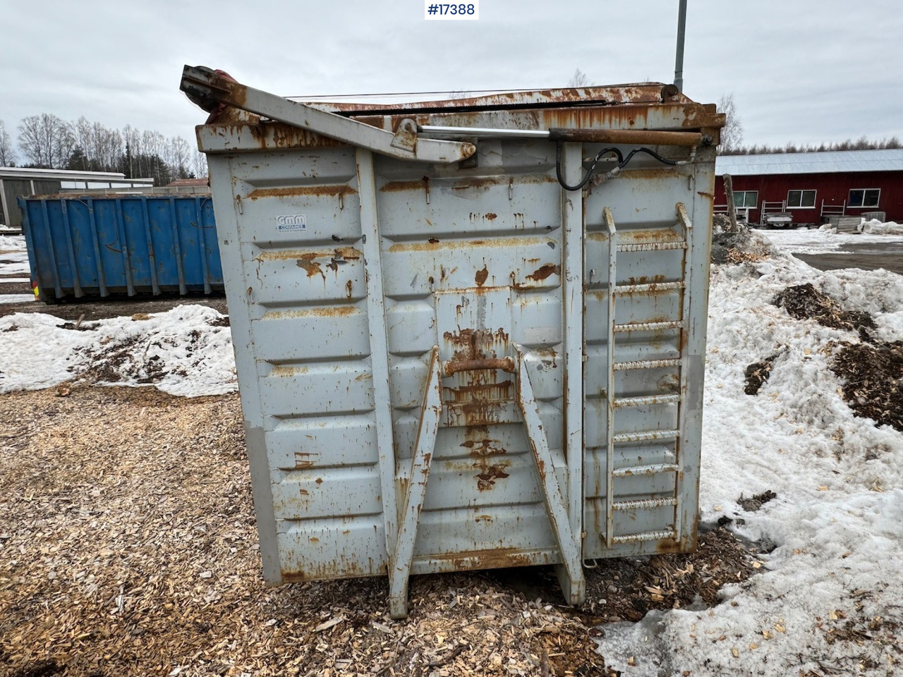 Krokcontainer m/ hydraulisk rullepresenning - Abrol kontejner: slika 4 Krokcontainer m/ hydraulisk rullepresenning - Abrol kontejner: slika 4