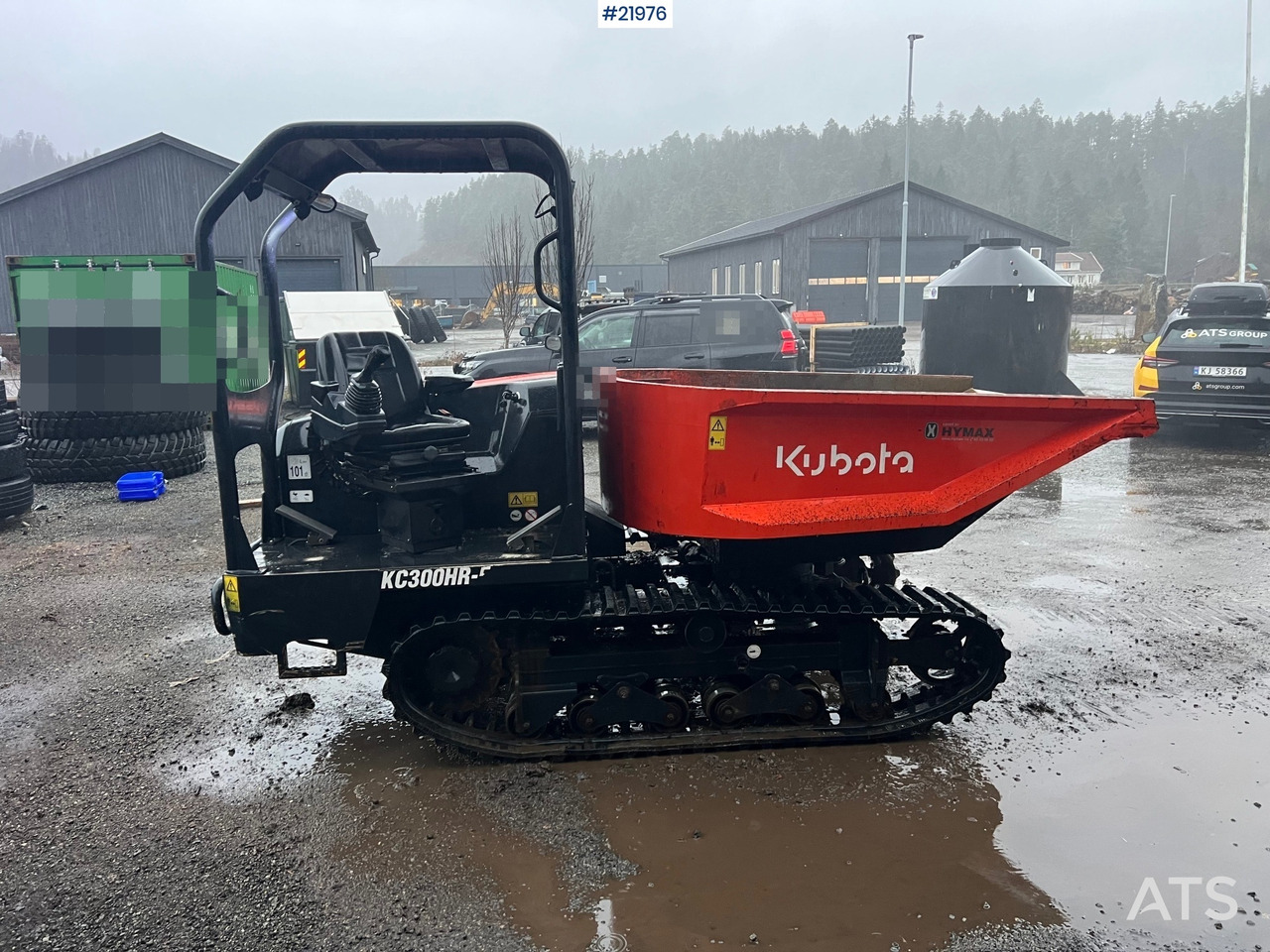 Kubota kc300hr-5 beltedumper - Demper goseničar: slika 1 Kubota kc300hr-5 beltedumper - Demper goseničar: slika 1