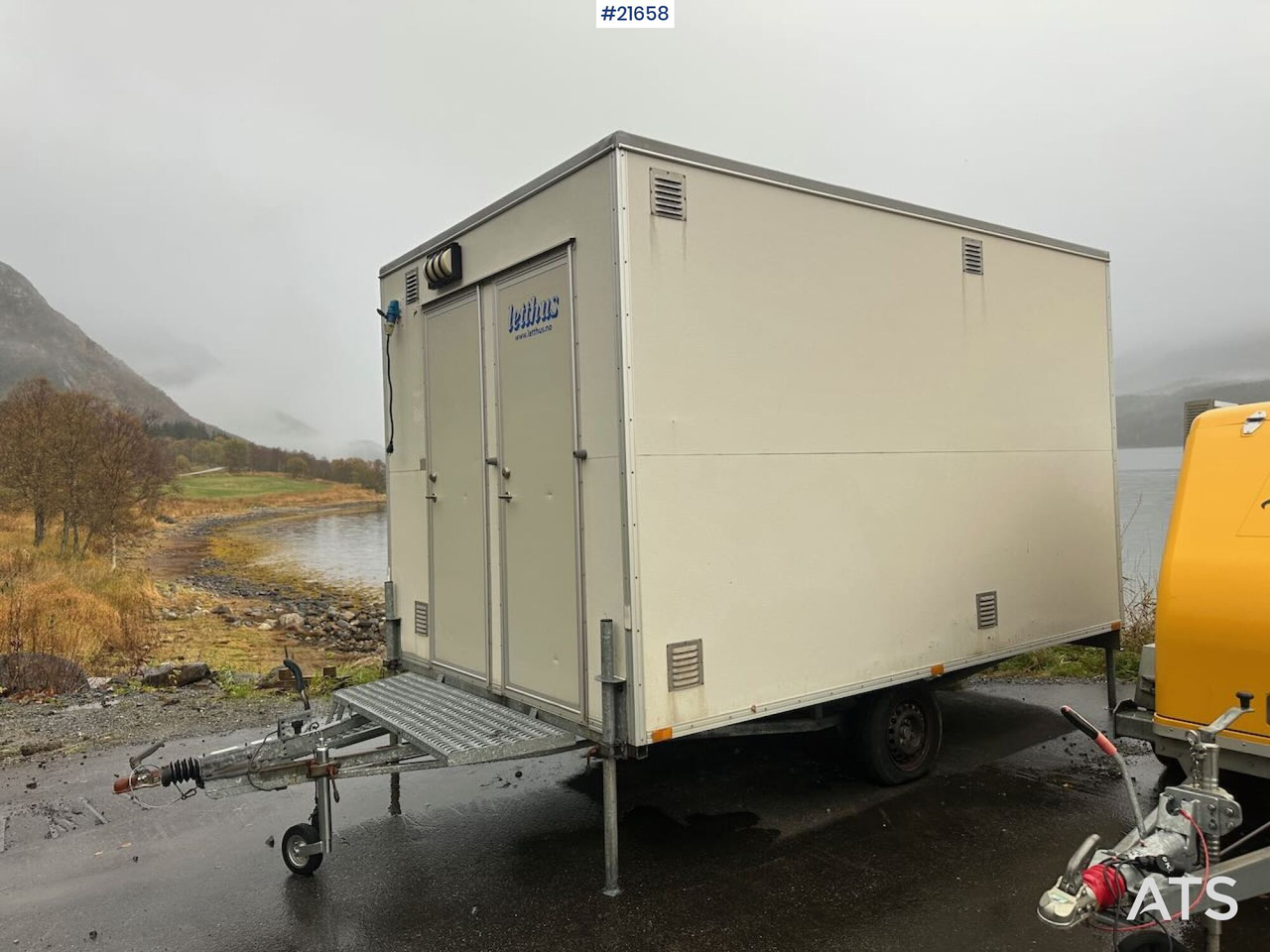 Letthus brakke - Gradbeni kontejner, Prikolica: slika 3 Letthus brakke - Gradbeni kontejner, Prikolica: slika 3