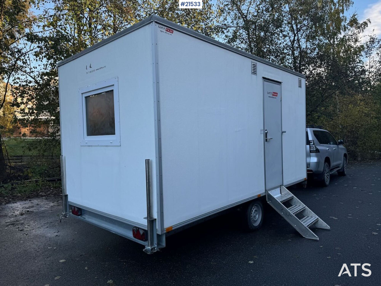 Letthus brakke - Gradbeni kontejner, Prikolica: slika 3 Letthus brakke - Gradbeni kontejner, Prikolica: slika 3