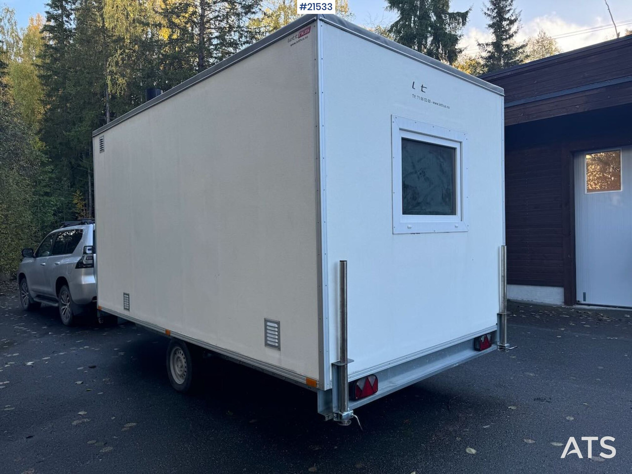 Letthus brakke - Gradbeni kontejner, Prikolica: slika 5 Letthus brakke - Gradbeni kontejner, Prikolica: slika 5