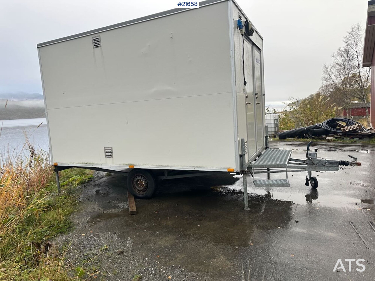 Letthus brakke - Gradbeni kontejner, Prikolica: slika 2 Letthus brakke - Gradbeni kontejner, Prikolica: slika 2