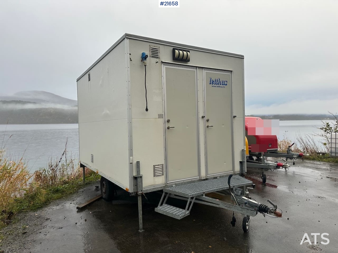 Letthus brakke - Gradbeni kontejner, Prikolica: slika 1 Letthus brakke - Gradbeni kontejner, Prikolica: slika 1