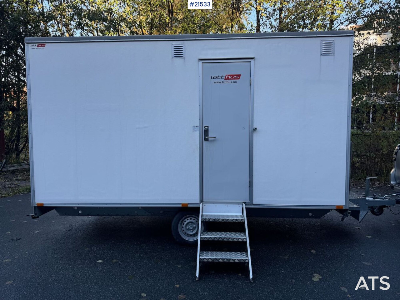 Letthus brakke - Gradbeni kontejner, Prikolica: slika 2 Letthus brakke - Gradbeni kontejner, Prikolica: slika 2