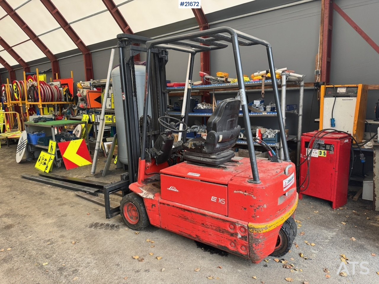 Linde Linde E16 EL Truck m/ forlengere. - Električni viličar: slika 3 Linde Linde E16 EL Truck m/ forlengere. - Električni viličar: slika 3