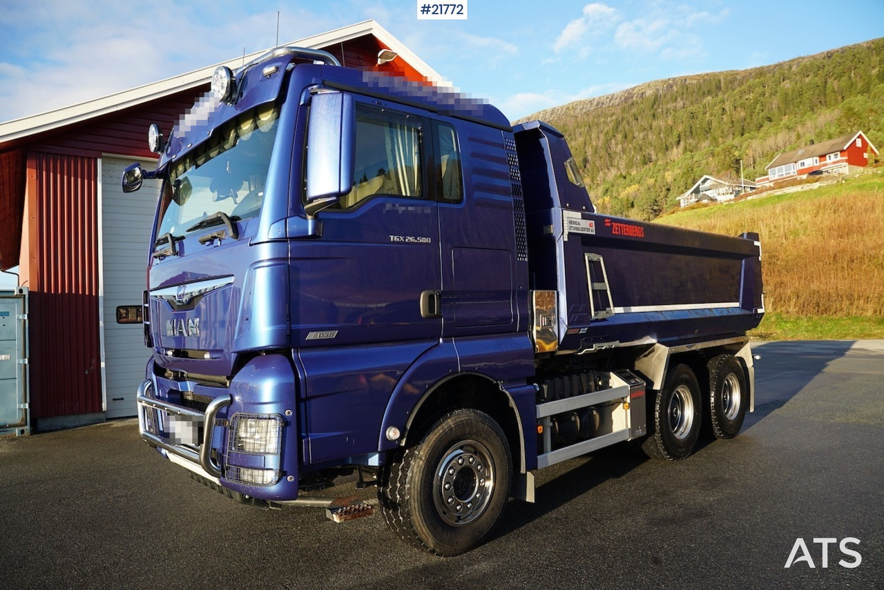 MAN 2018 Man TGX 26.580 6x4 tippbil med stålfjæring - Tovornjak prekucnik: slika 1 MAN 2018 Man TGX 26.580 6x4 tippbil med stålfjæring - Tovornjak prekucnik: slika 1