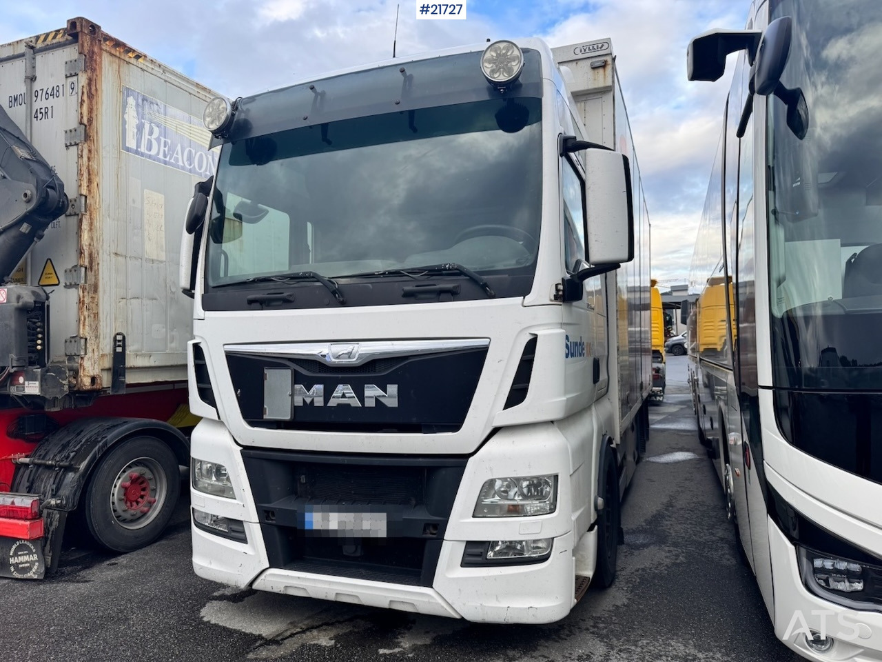 MAN MAN TGX 26.440 Skapbil m/ Full sideåpning. Rep objekt. - Tovornjak zabojnik: slika 2 MAN MAN TGX 26.440 Skapbil m/ Full sideåpning. Rep objekt. - Tovornjak zabojnik: slika 2