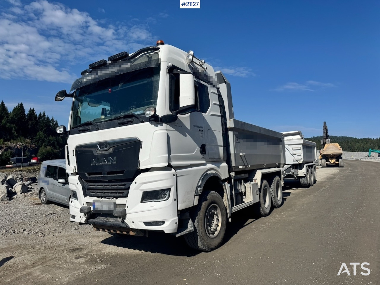 MAN TGX 33.580 - Tovornjak prekucnik: slika 1 MAN TGX 33.580 - Tovornjak prekucnik: slika 1
