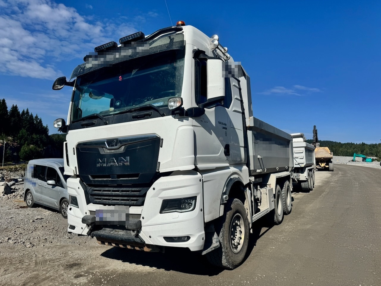 MAN TGX 33.580 - Tovornjak prekucnik: slika 2 MAN TGX 33.580 - Tovornjak prekucnik: slika 2