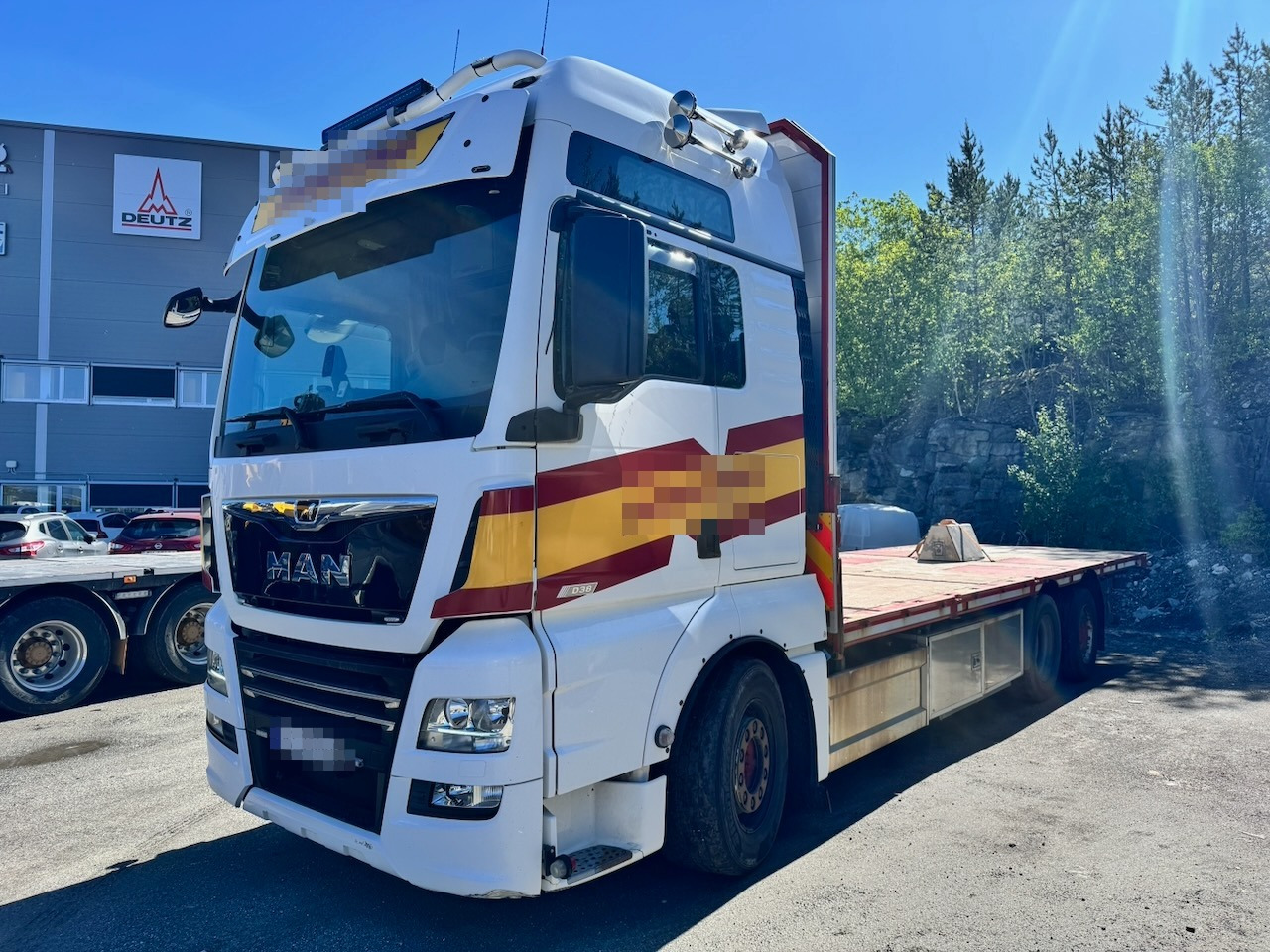 MAN TGX 580 - Tovornjak s kesonom: slika 1 MAN TGX 580 - Tovornjak s kesonom: slika 1