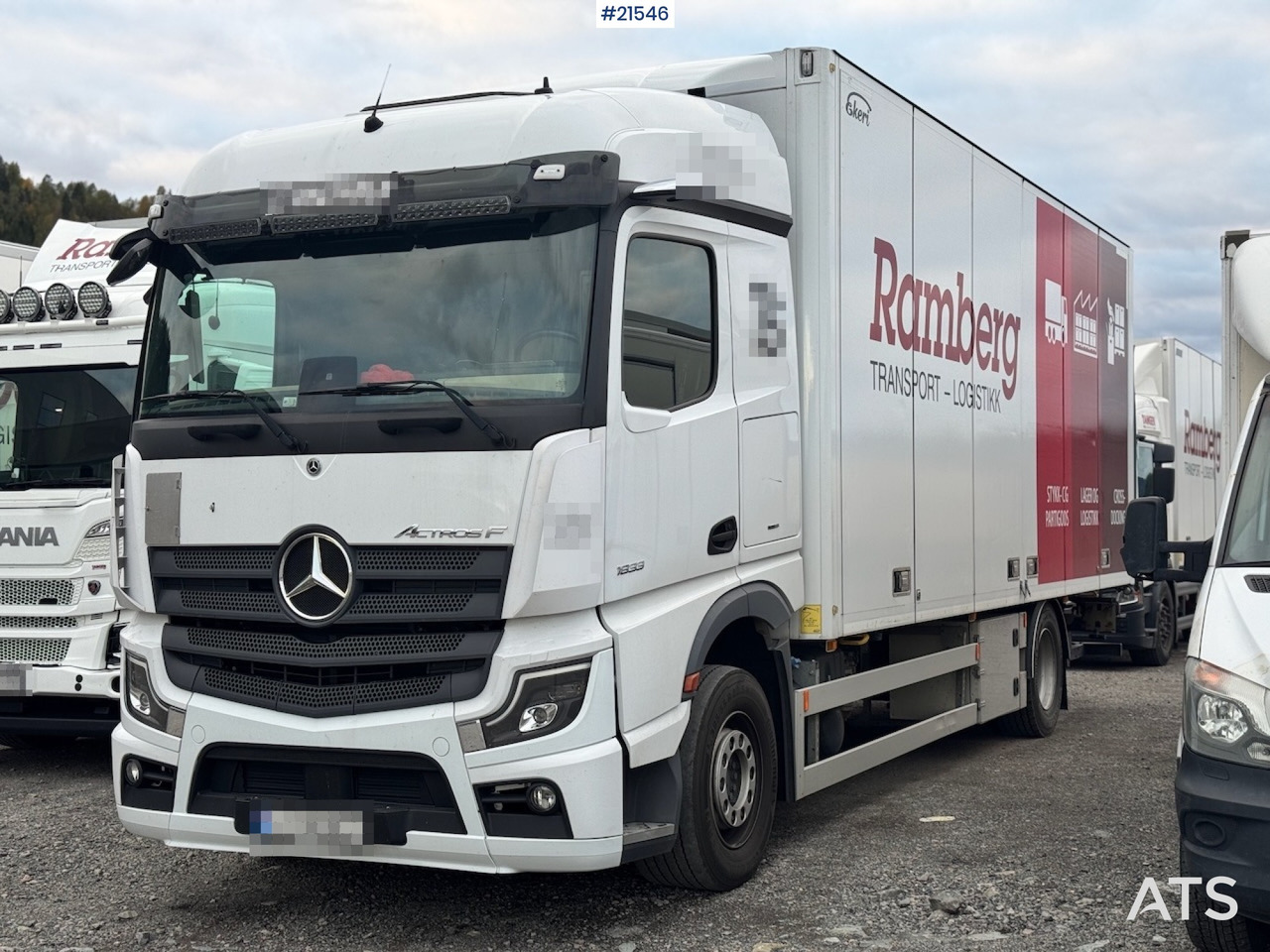 Mercedes Actros 1833 - Tovornjak zabojnik: slika 2 Mercedes Actros 1833 - Tovornjak zabojnik: slika 2