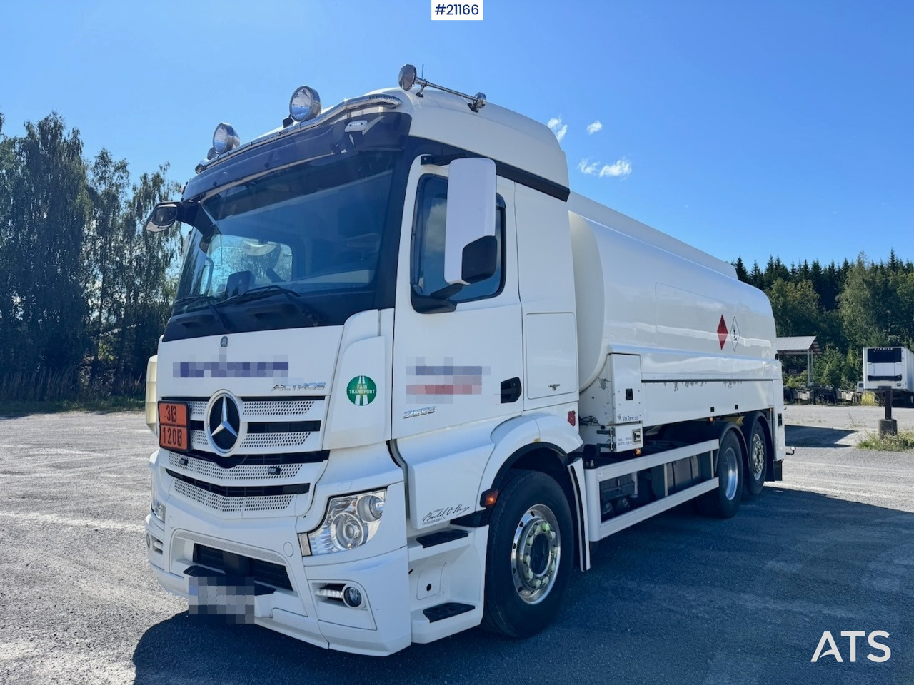 Mercedes Actros 2553 - Tovornjak cisterna: slika 1 Mercedes Actros 2553 - Tovornjak cisterna: slika 1