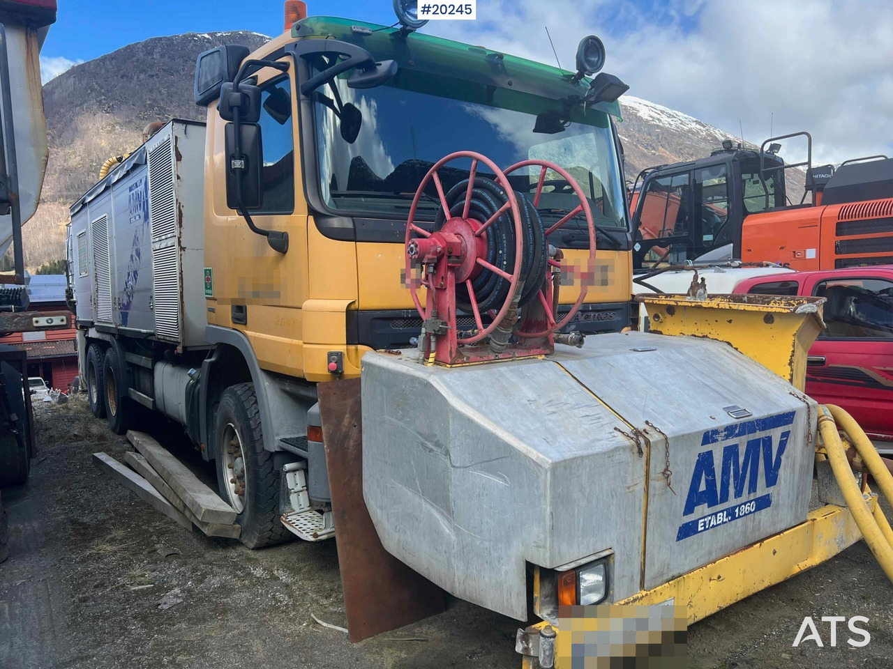 Mercedes Actros 2641 6x4 M/ 2008 AMV 7450 Betong sprøyterigg påbygg - Črpalka za beton: slika 1 Mercedes Actros 2641 6x4 M/ 2008 AMV 7450 Betong sprøyterigg påbygg - Črpalka za beton: slika 1