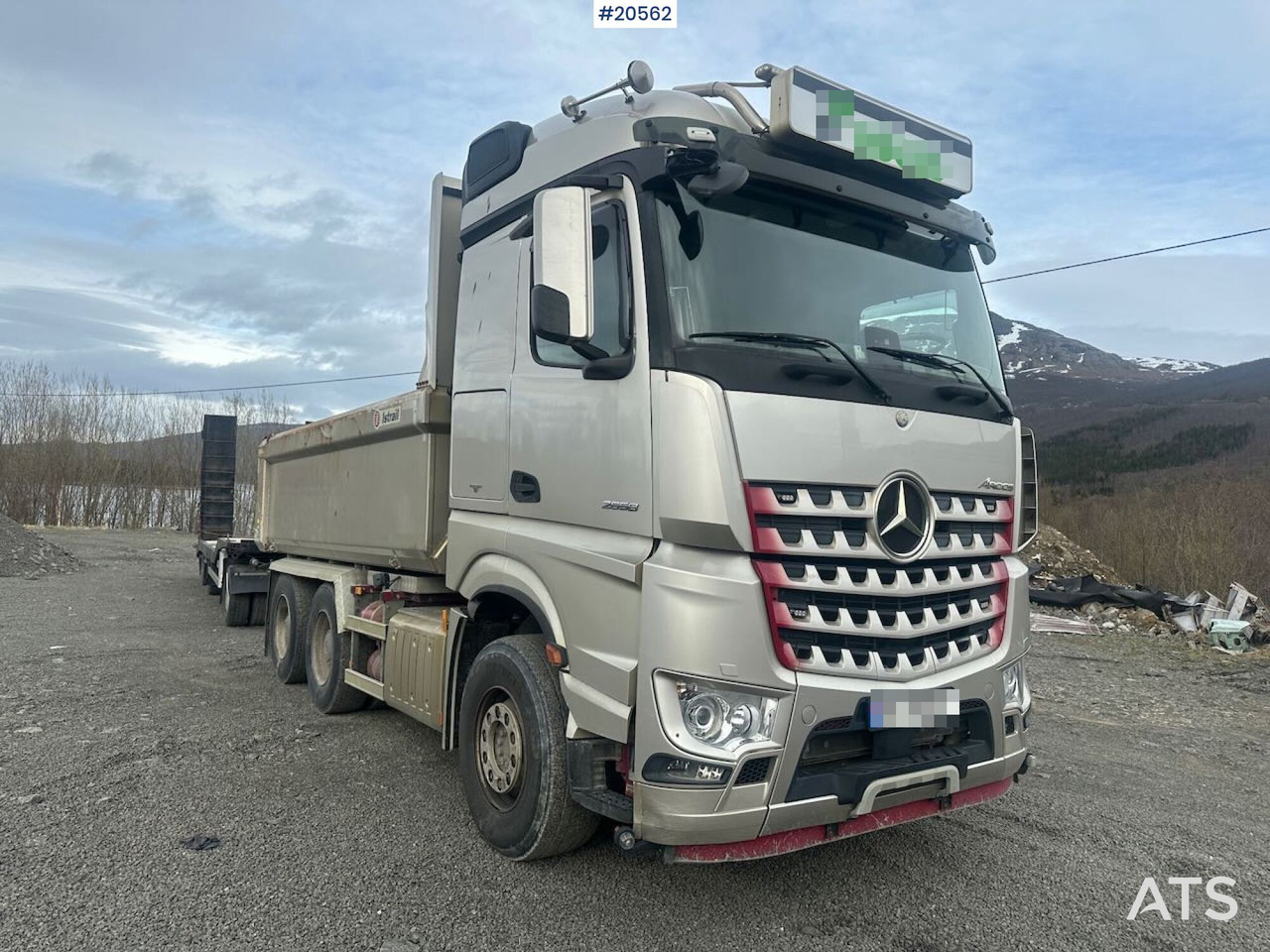 Mercedes Arocs 2658 - Tovornjak prekucnik: slika 2 Mercedes Arocs 2658 - Tovornjak prekucnik: slika 2