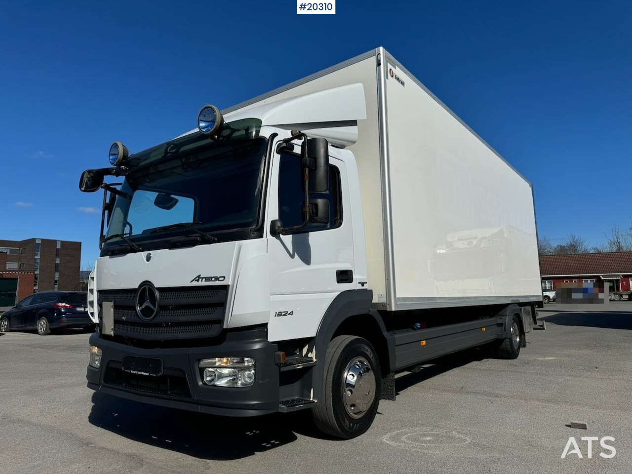 Mercedes Atego 1524 - Tovornjak zabojnik: slika 2 Mercedes Atego 1524 - Tovornjak zabojnik: slika 2