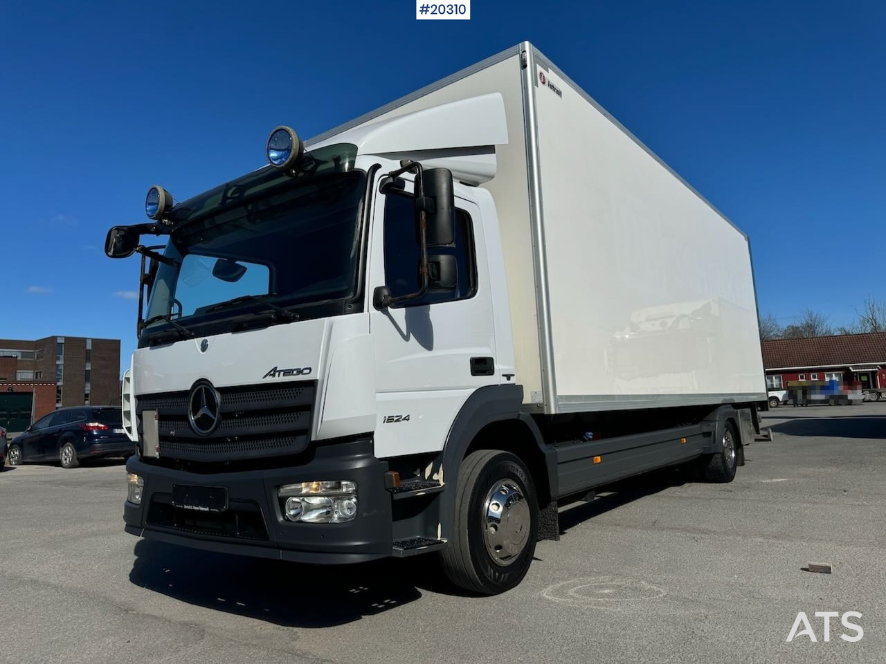 Mercedes Atego 1524 - Tovornjak zabojnik: slika 1 Mercedes Atego 1524 - Tovornjak zabojnik: slika 1