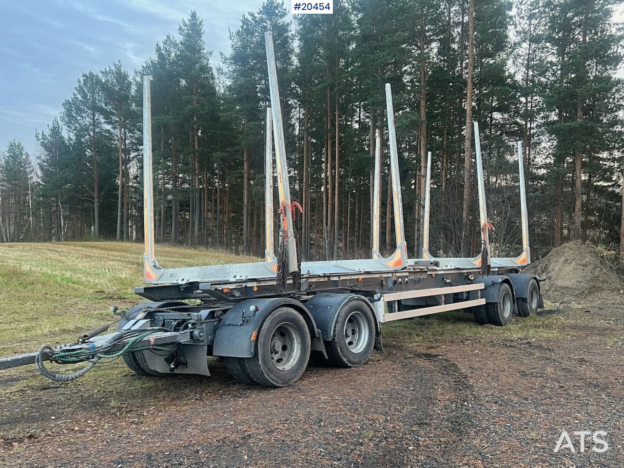 Mjølby Mjøby Tømmerhenger - Prikolica za prevoz lesa: slika 1 Mjølby Mjøby Tømmerhenger - Prikolica za prevoz lesa: slika 1