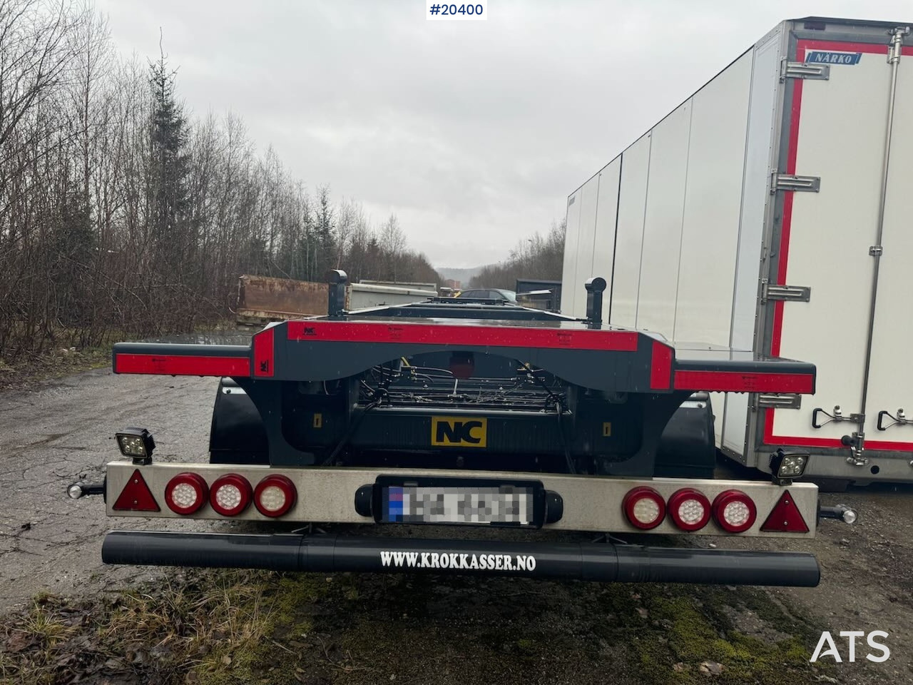 NC krokkjerre - Kontejnerska prikolica/ Prikolica z zamenljivim tovoriščem: slika 5 NC krokkjerre - Kontejnerska prikolica/ Prikolica z zamenljivim tovoriščem: slika 5