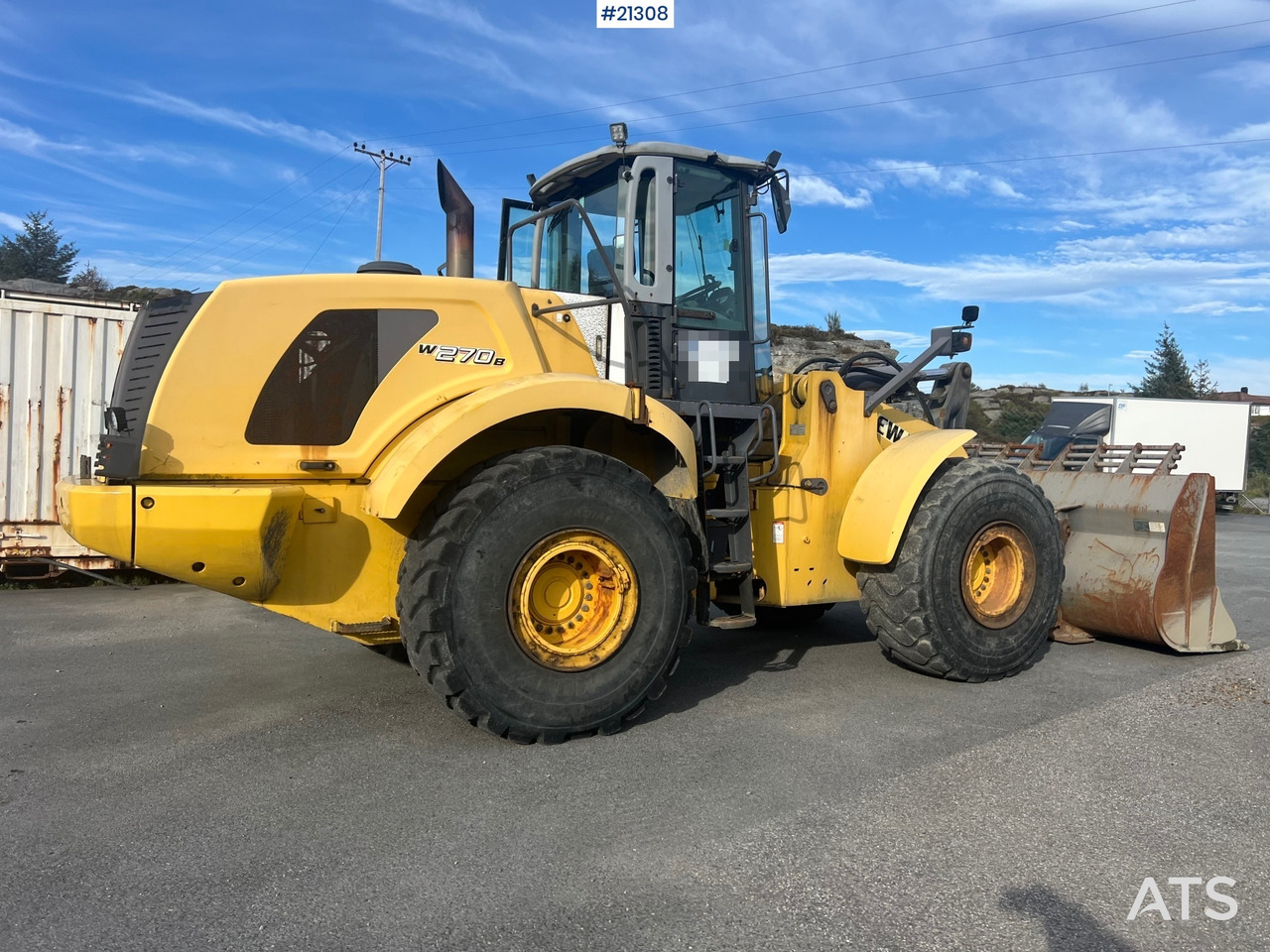 New Holland w270B - Kolesni nakladalec: slika 4 New Holland w270B - Kolesni nakladalec: slika 4
