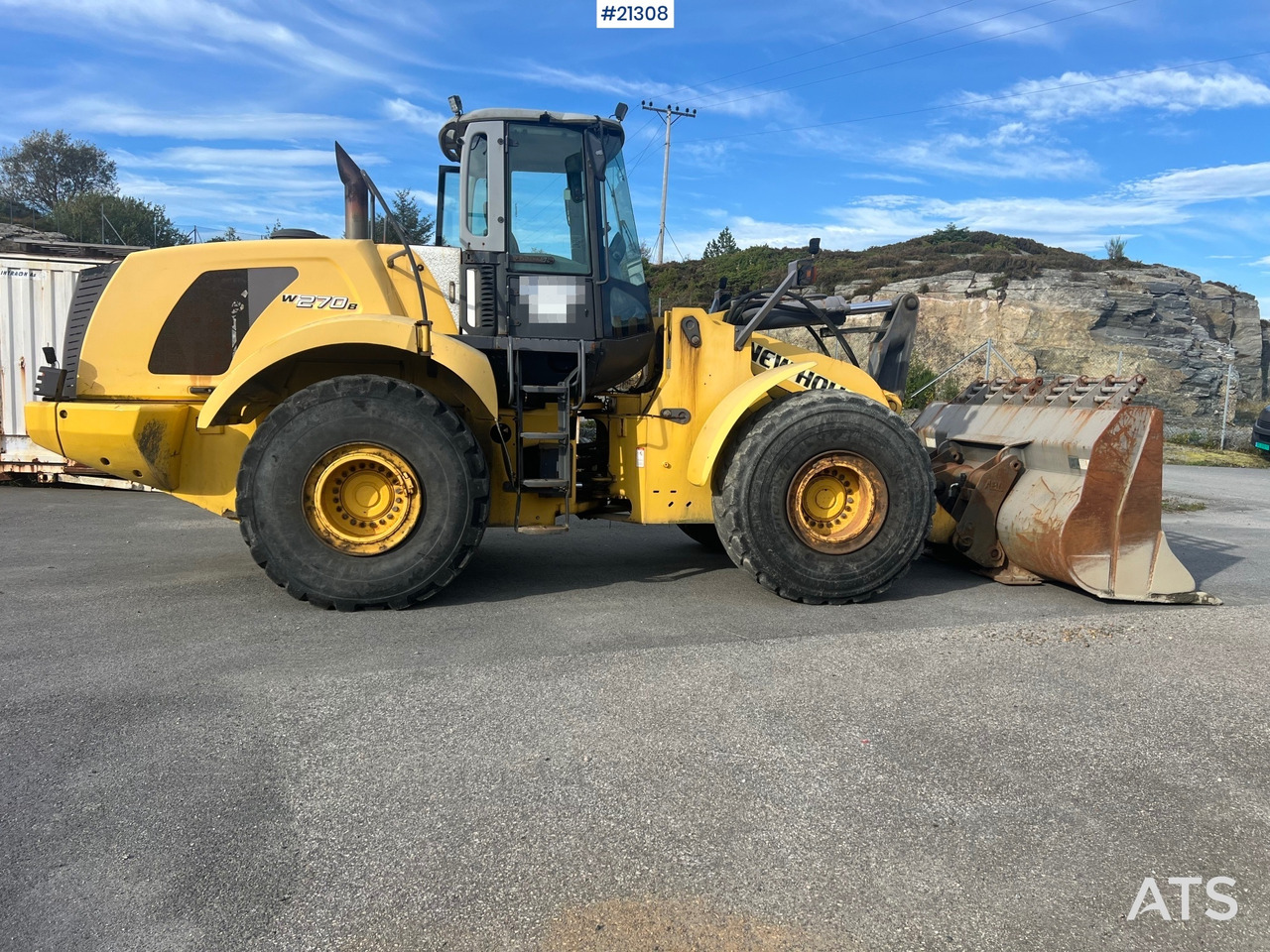 New Holland w270B - Kolesni nakladalec: slika 3 New Holland w270B - Kolesni nakladalec: slika 3
