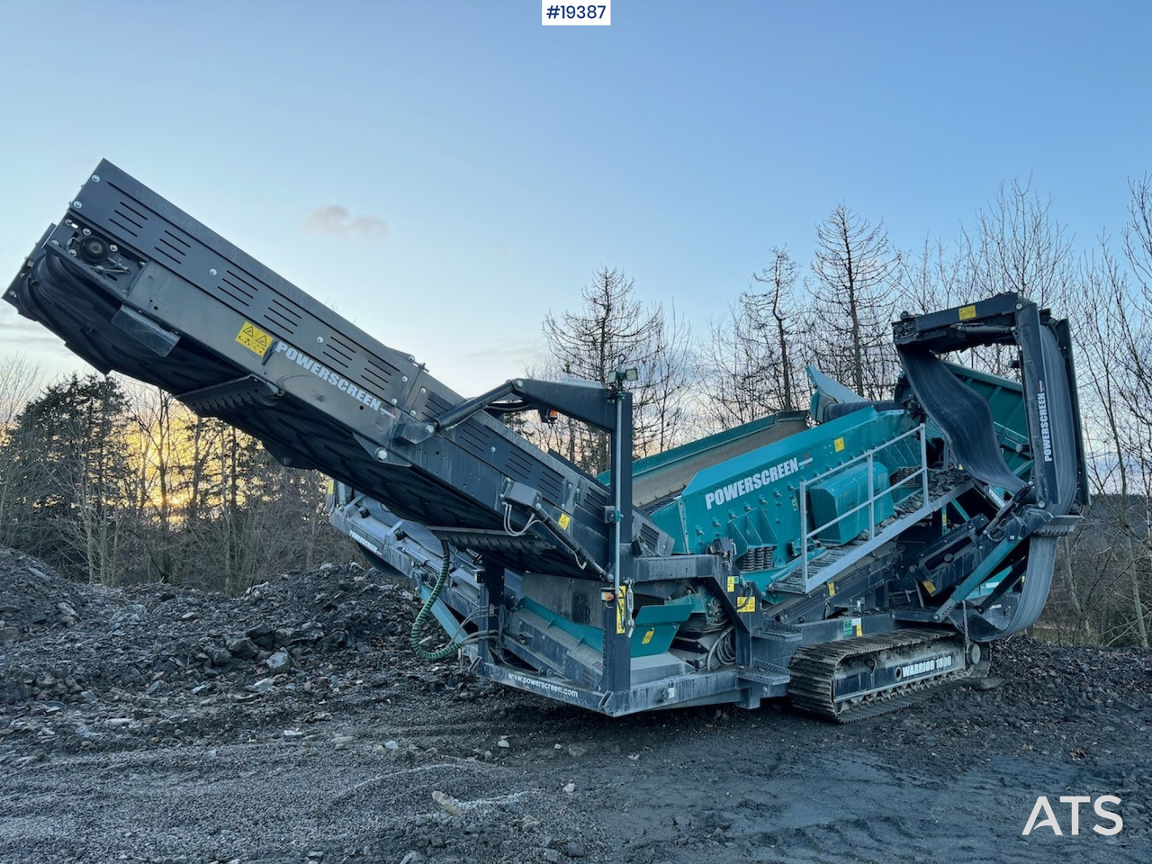 Powerscreen Warrior 1800 - Presejalnik: slika 3 Powerscreen Warrior 1800 - Presejalnik: slika 3