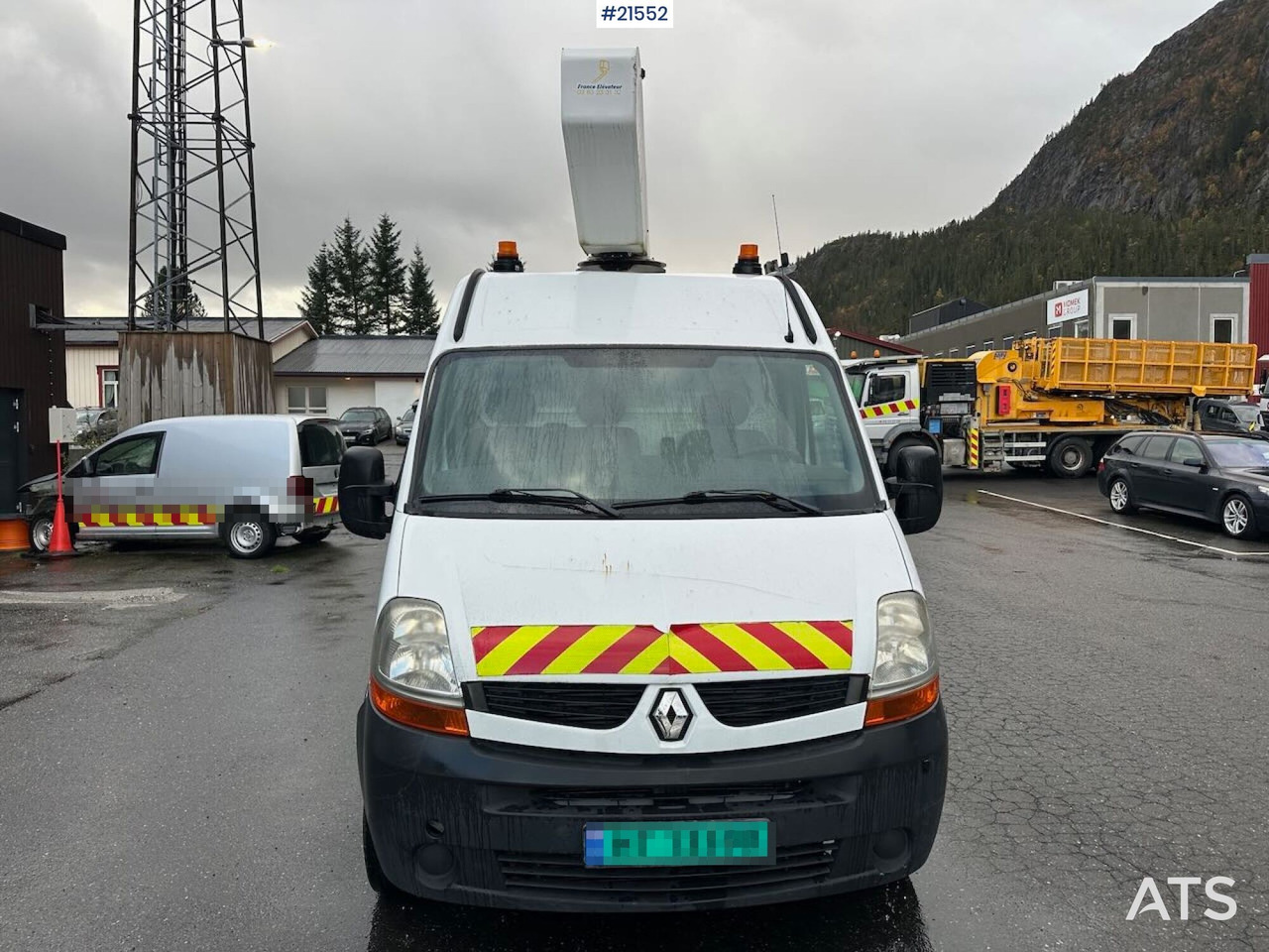 Renault Master liftbil m/ France Elevateur løftekurv. SE VIDEO - Dvižna ploščad montirana na tovornjak, Furgon: slika 3 Renault Master liftbil m/ France Elevateur løftekurv. SE VIDEO - Dvižna ploščad montirana na tovornjak, Furgon: slika 3
