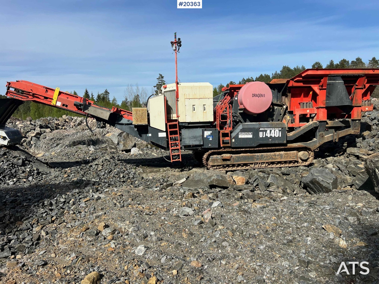 Sandvik UJ440I - Čeljustni drobilec: slika 5 Sandvik UJ440I - Čeljustni drobilec: slika 5