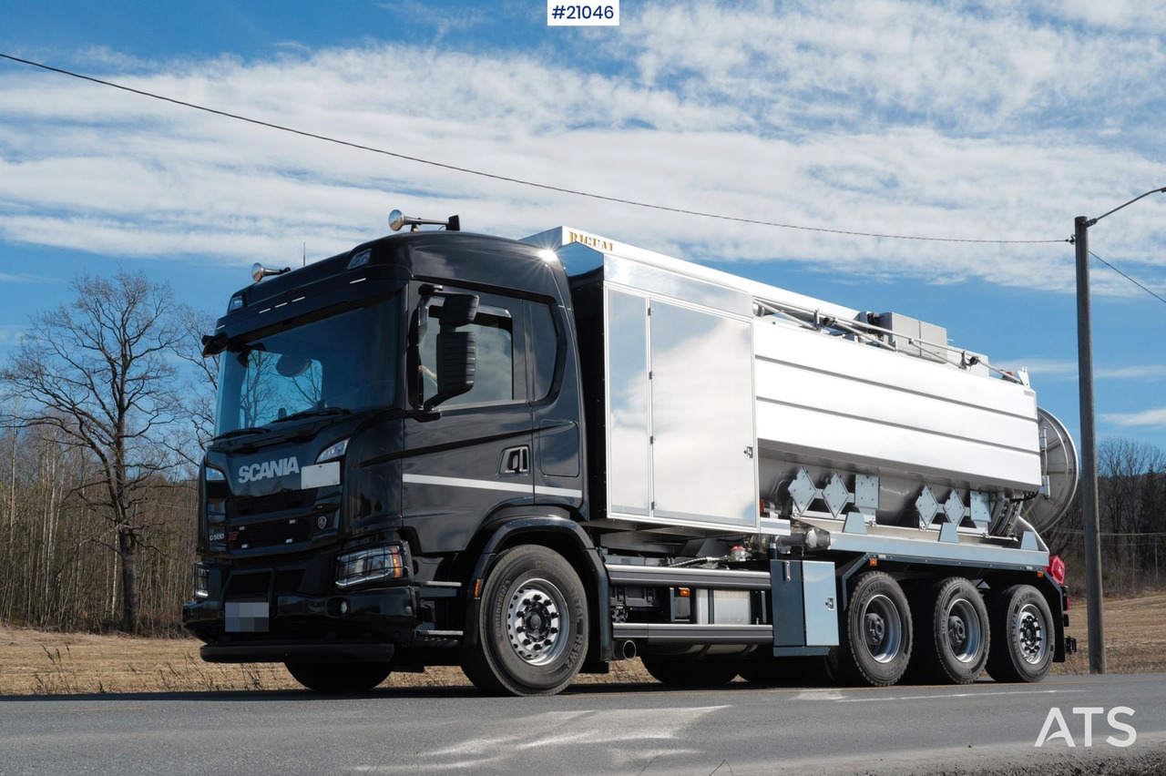 Scania G500 8x4 ADR Suge-Spylebil - Vakuumski tovornjak: slika 1 Scania G500 8x4 ADR Suge-Spylebil - Vakuumski tovornjak: slika 1