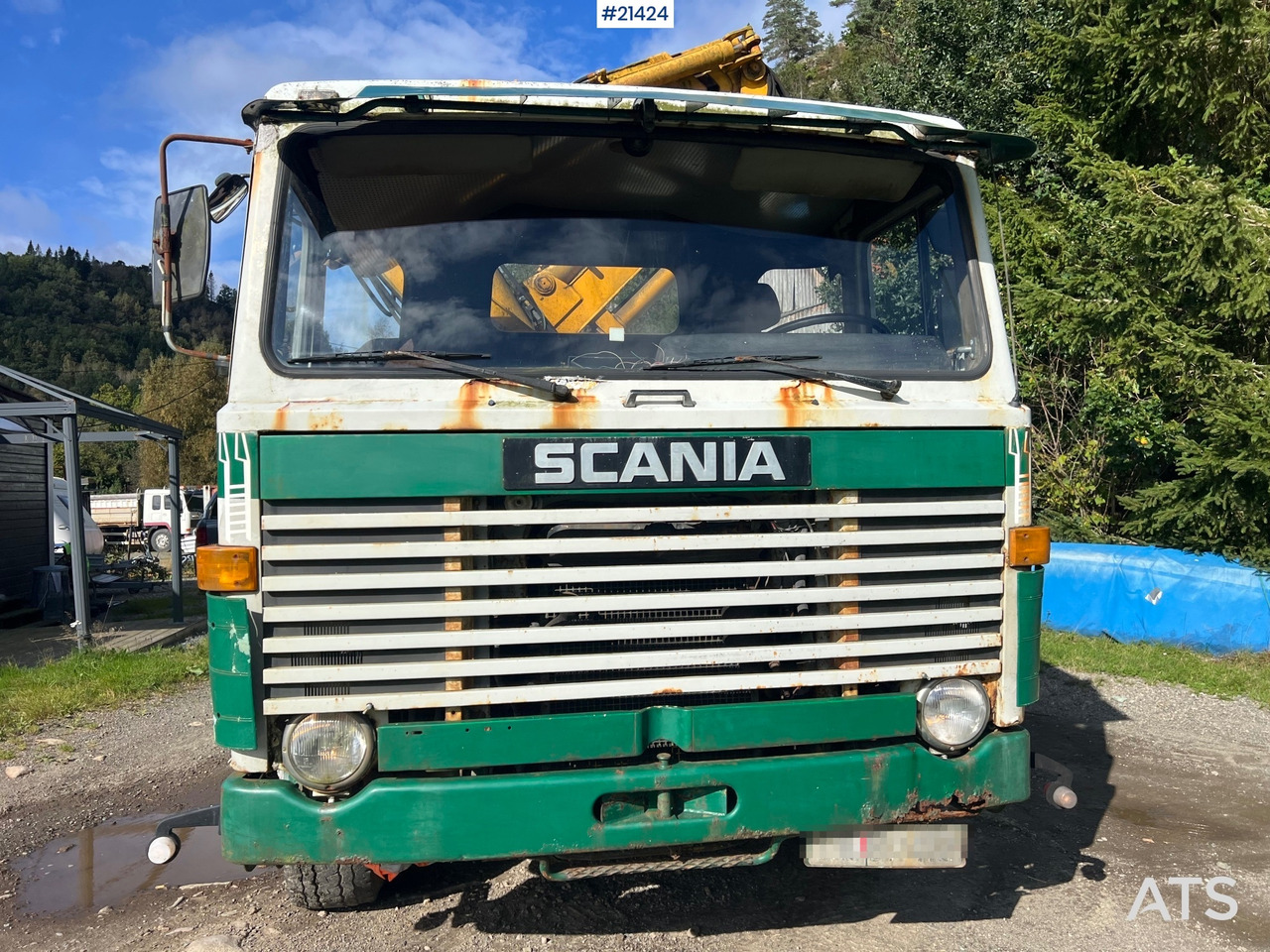 Scania LB 81 6x2 Kranbil m/ 10t/m kran og tipp Rep.Objekt - Tovornjak z dvigalom: slika 5 Scania LB 81 6x2 Kranbil m/ 10t/m kran og tipp Rep.Objekt - Tovornjak z dvigalom: slika 5