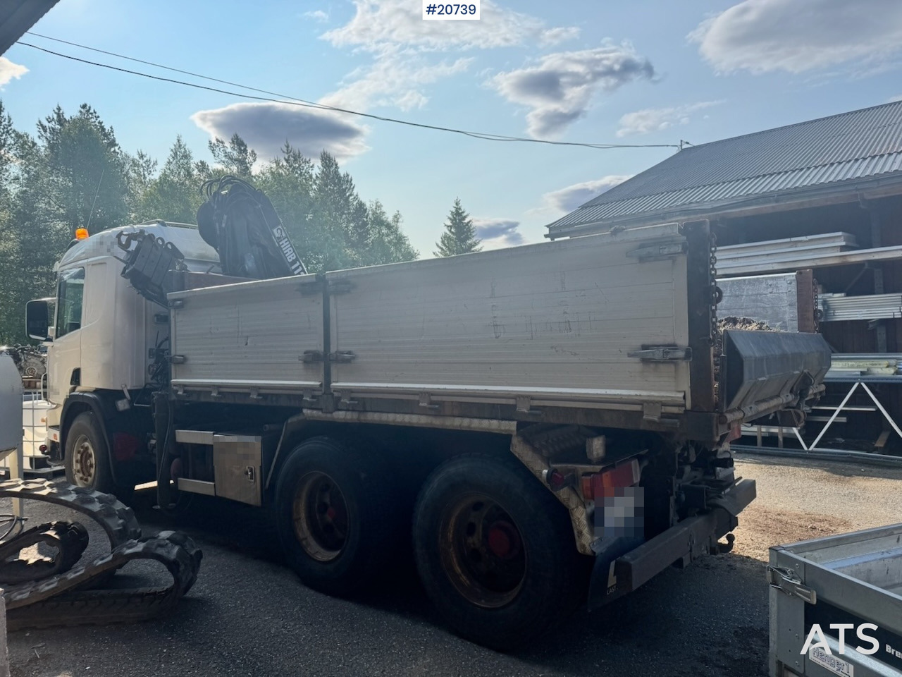Scania P124 - Tovornjak s kesonom, Tovornjak z dvigalom: slika 5 Scania P124 - Tovornjak s kesonom, Tovornjak z dvigalom: slika 5