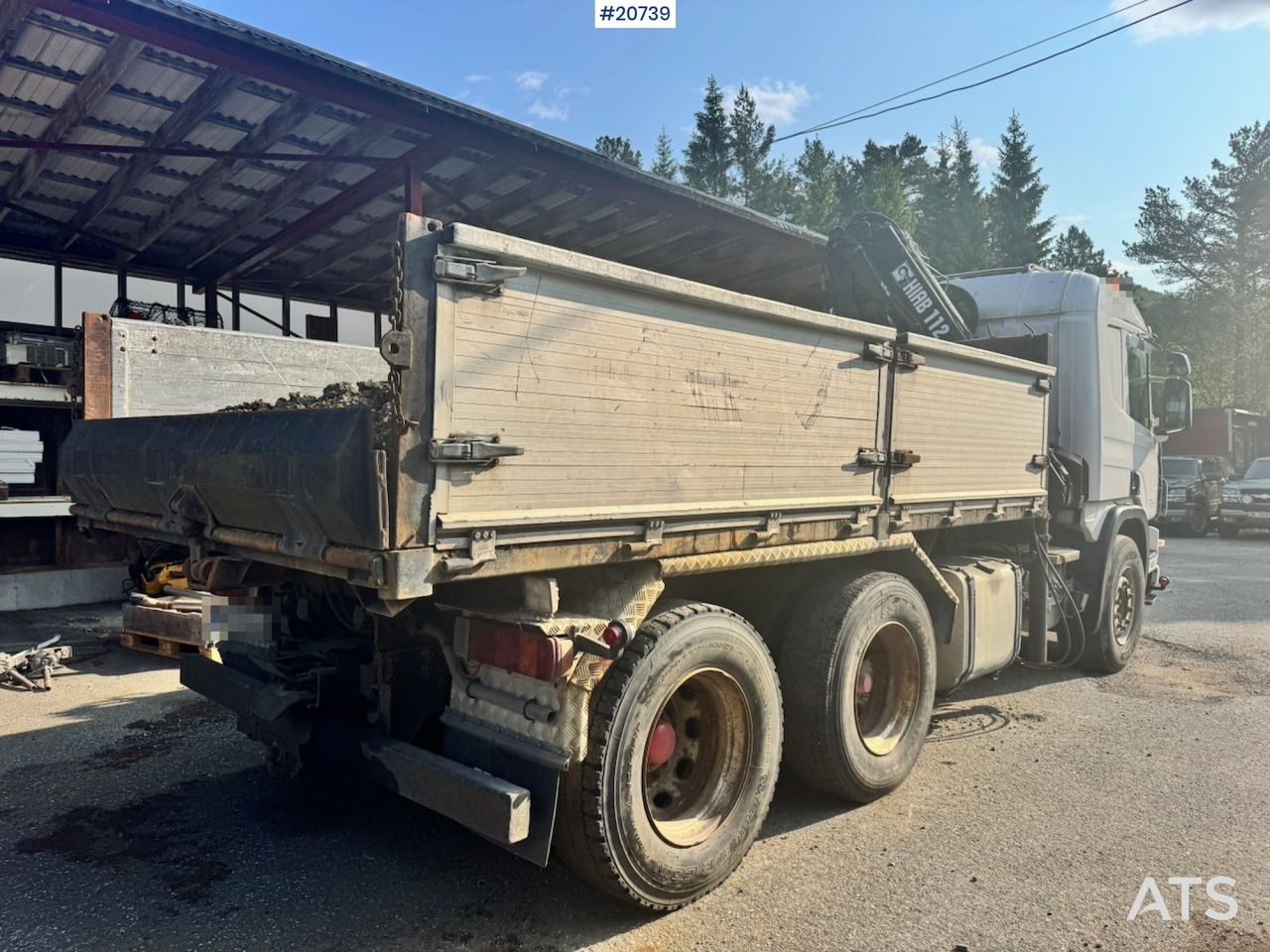 Scania P124 - Tovornjak s kesonom, Tovornjak z dvigalom: slika 3 Scania P124 - Tovornjak s kesonom, Tovornjak z dvigalom: slika 3