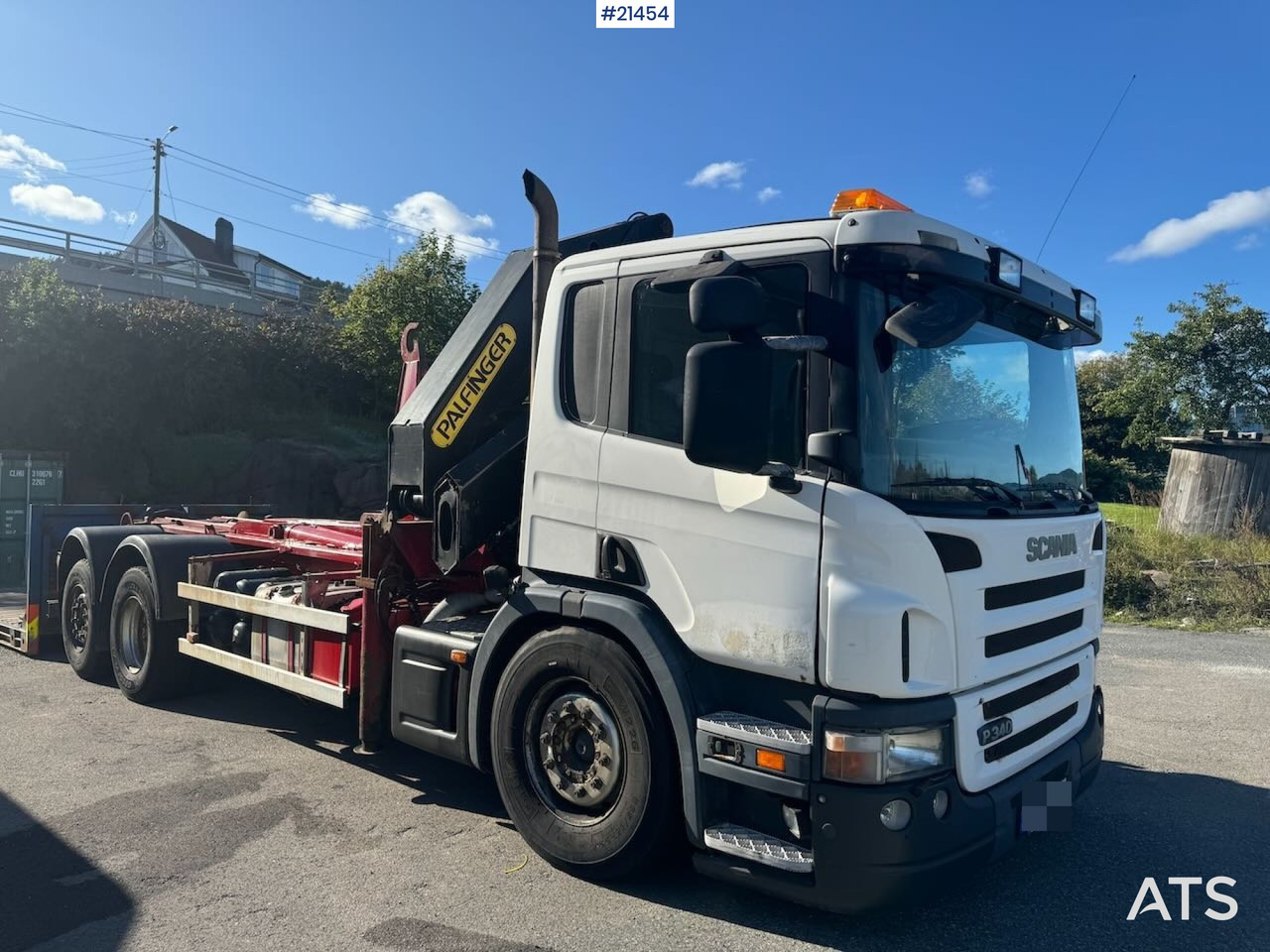 Scania P340 - Tovornjak z dvigalom: slika 1 Scania P340 - Tovornjak z dvigalom: slika 1