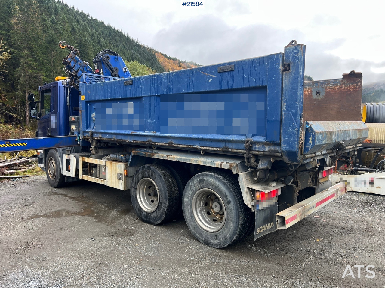 Scania P380 6x2 kranbil m/tipp, m/14t/ og m/Hiab kran - Tovornjak z dvigalom: slika 5 Scania P380 6x2 kranbil m/tipp, m/14t/ og m/Hiab kran - Tovornjak z dvigalom: slika 5
