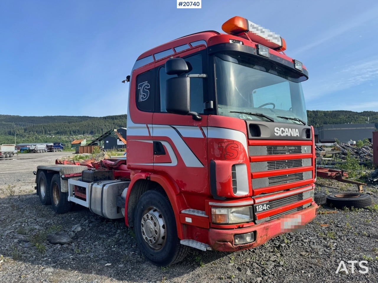 Scania R124 - Kotalni prekucni tovornjak: slika 1 Scania R124 - Kotalni prekucni tovornjak: slika 1