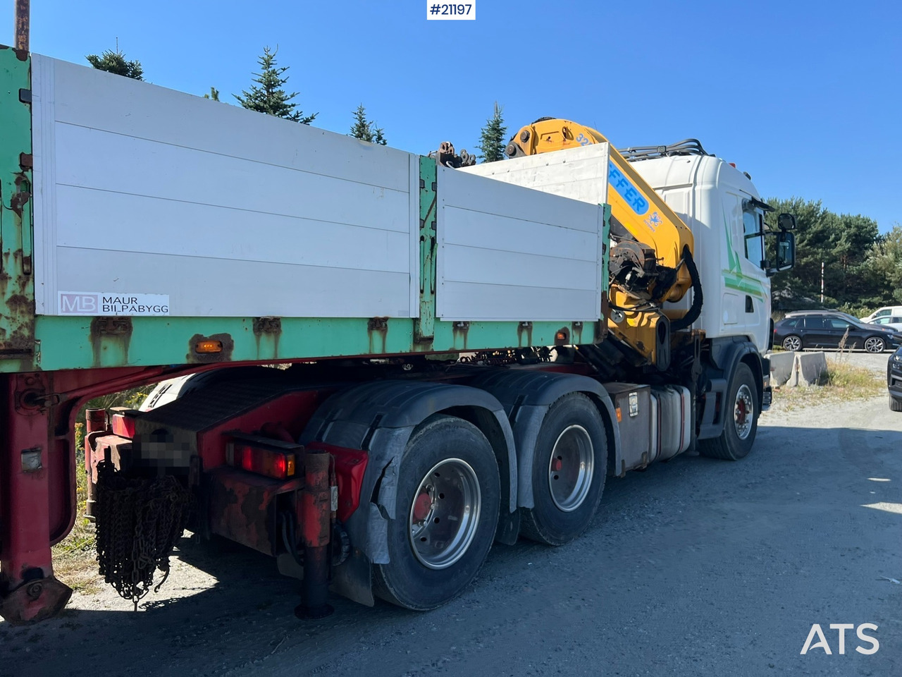 Scania R164 - Tovornjak z dvigalom: slika 3 Scania R164 - Tovornjak z dvigalom: slika 3